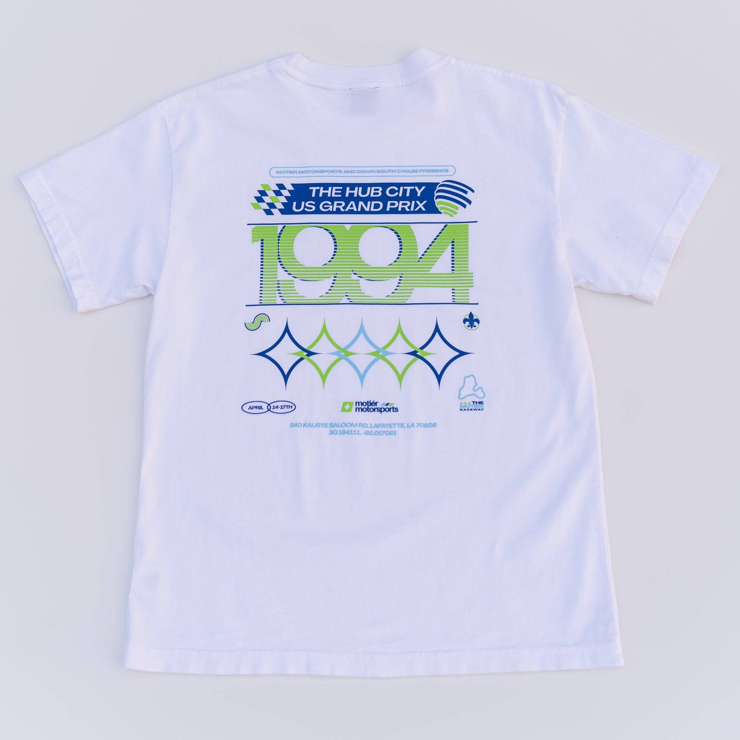 The Motier Raceway S/S Luxe Tee (White)