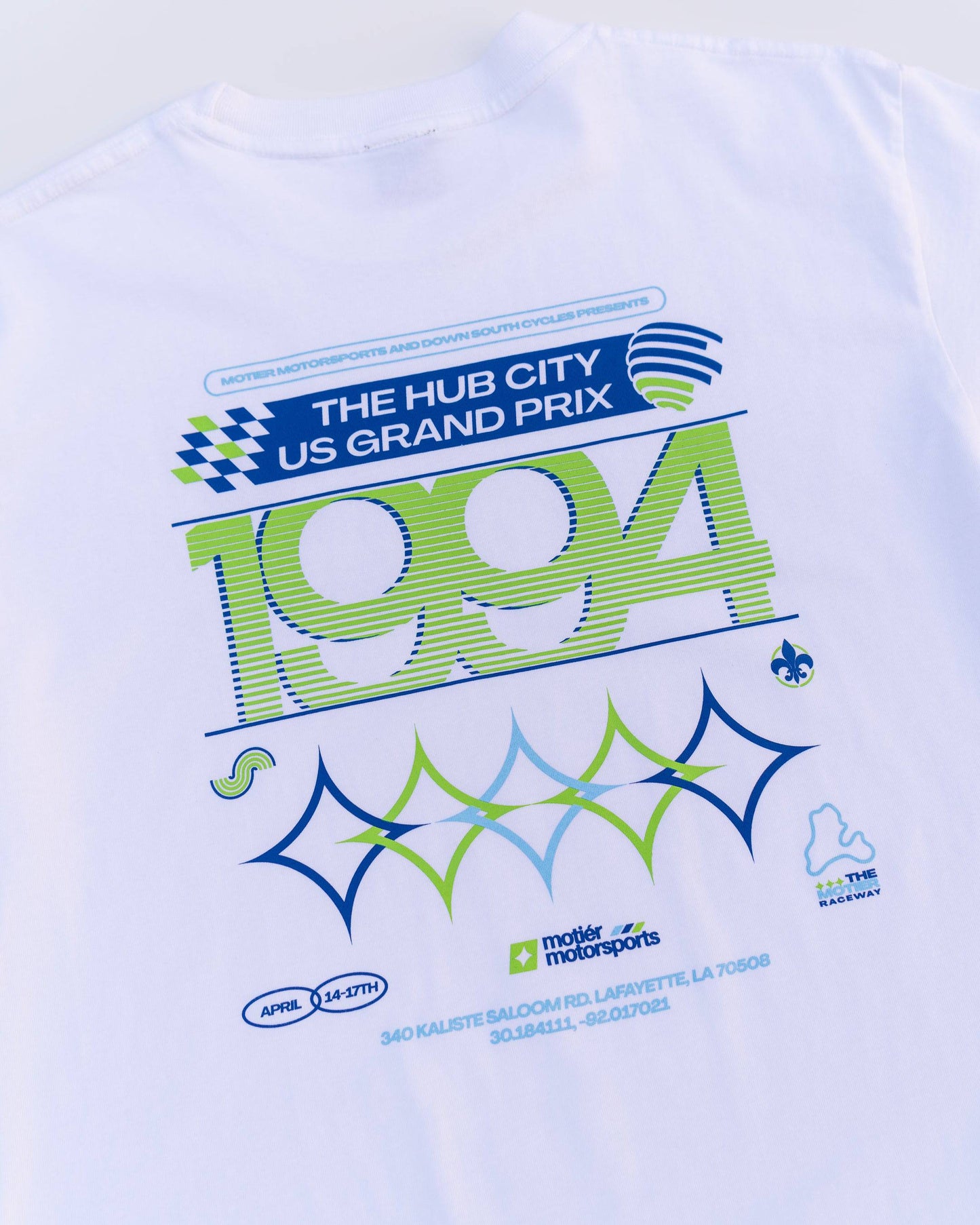 The Motier Raceway S/S Luxe Tee (White)
