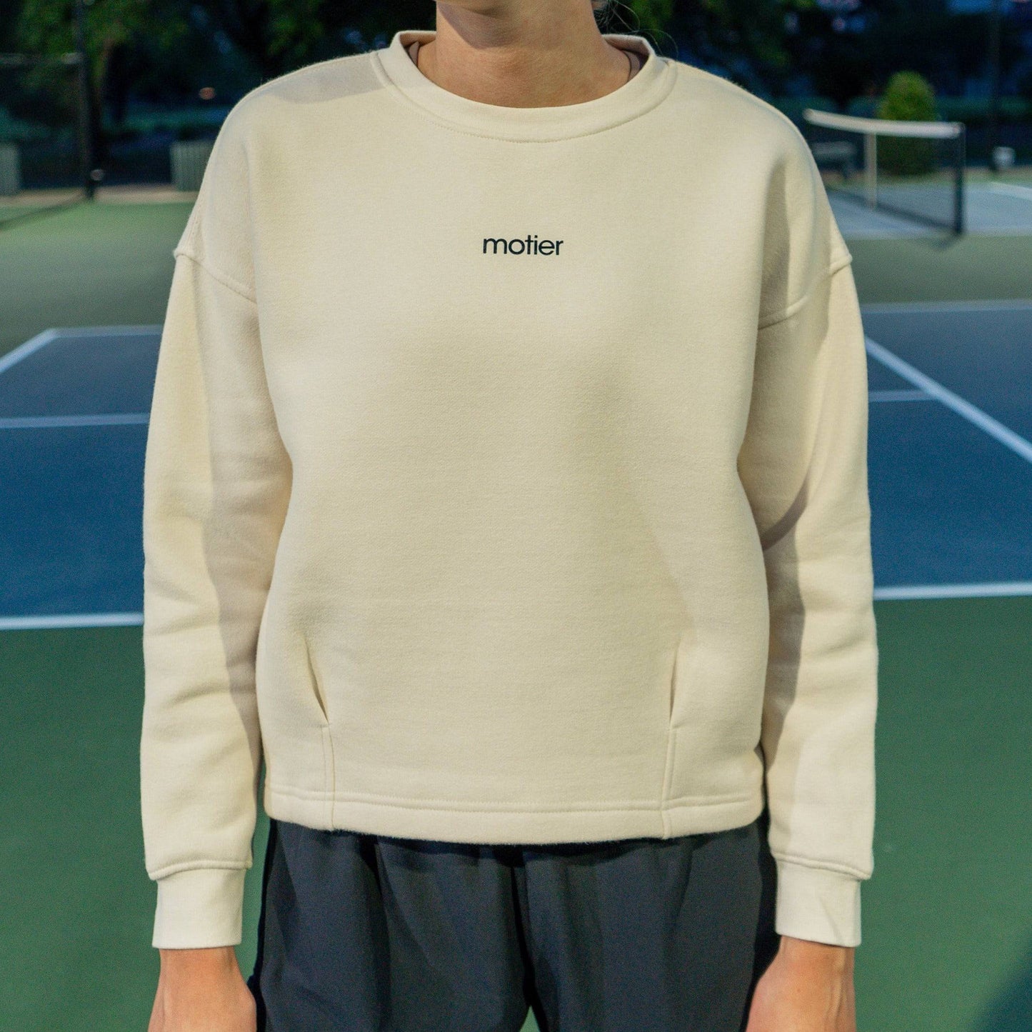 Nyx Fleece Crewneck (Tan)