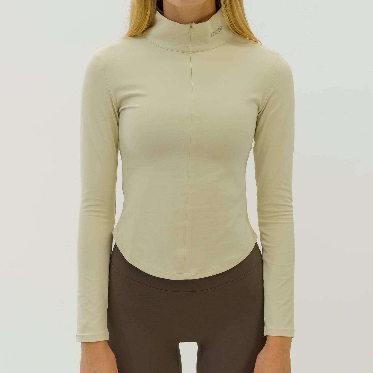 Nyx Active Quarter Zip L/S (Ivory)