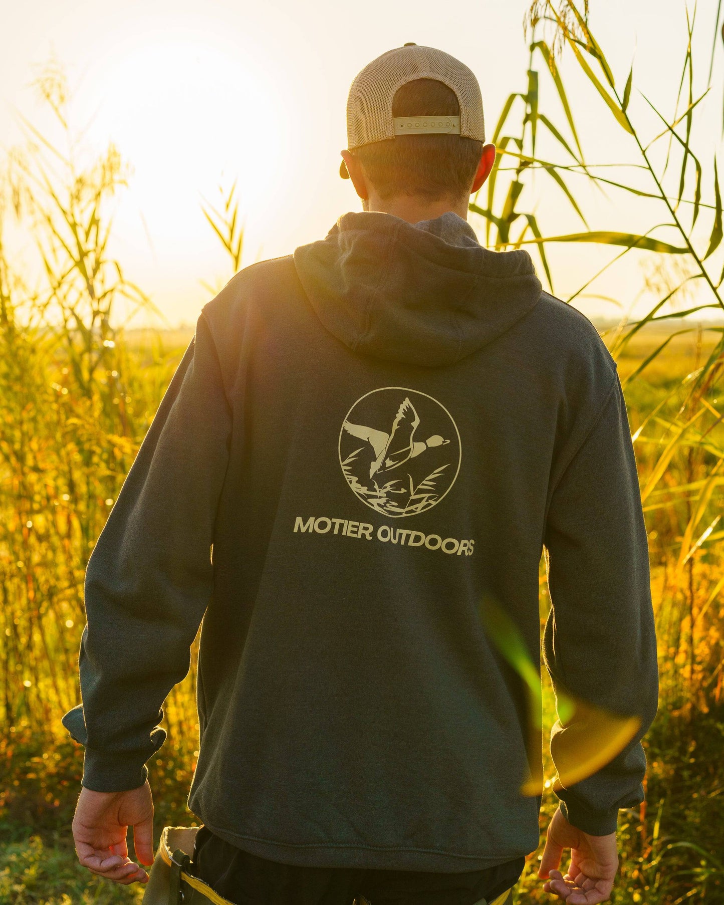 Motier Outdoors Carhartt Hoodie (Charcoal)