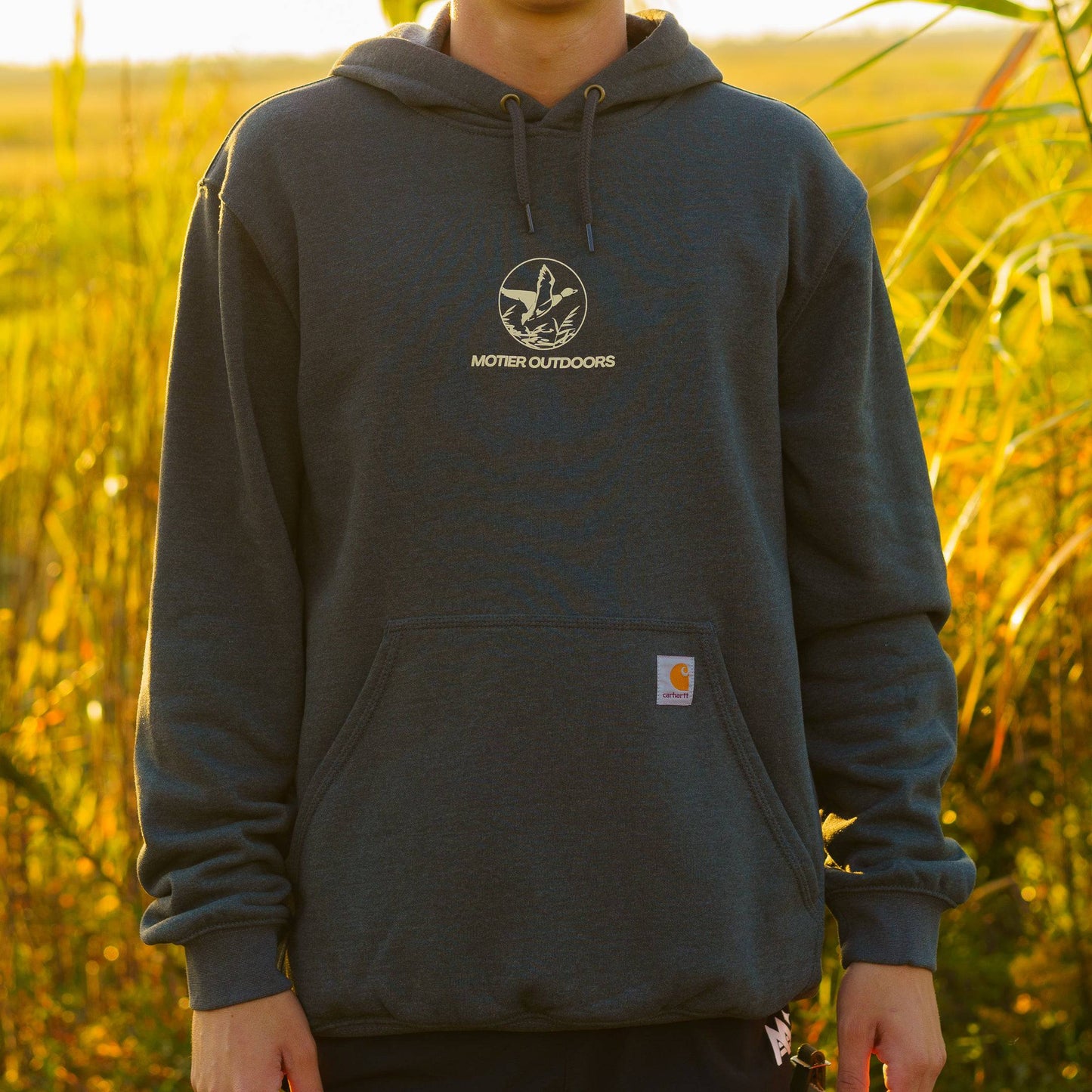 Motier Outdoors Carhartt Hoodie (Charcoal)