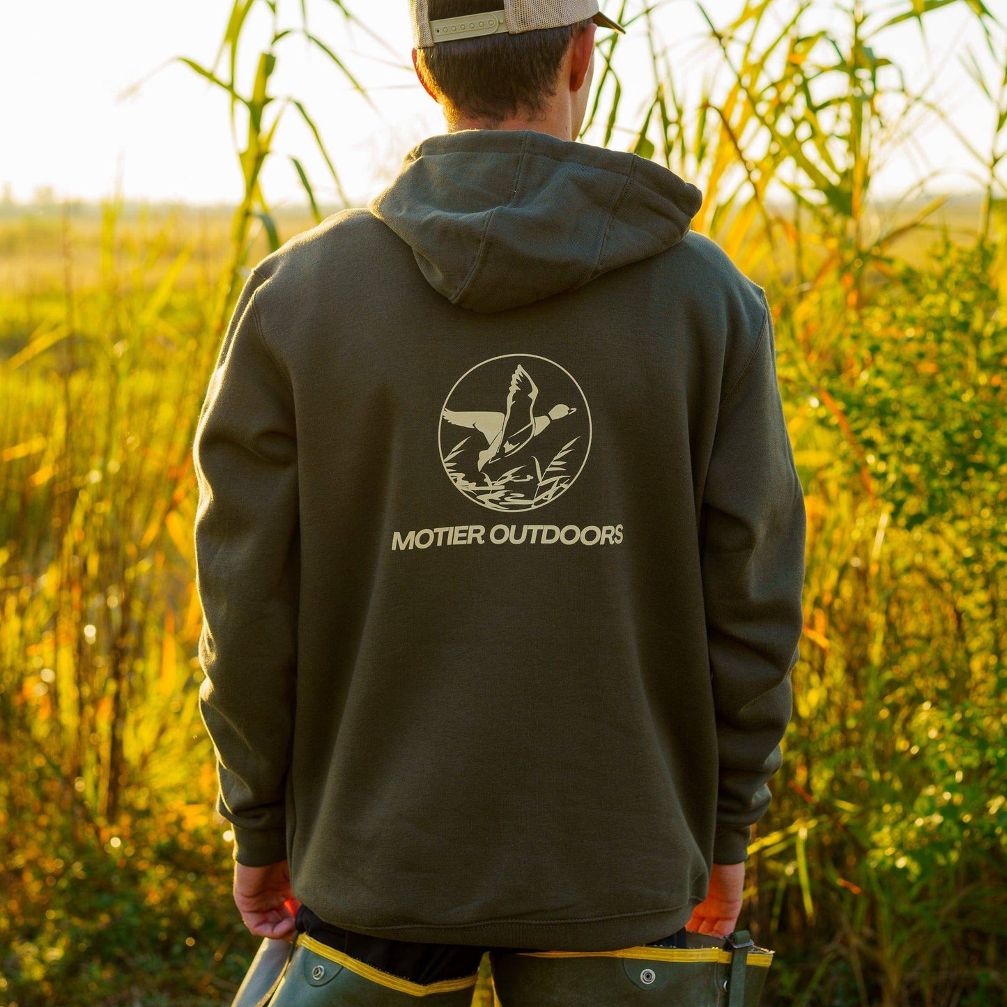 Motier Outdoors Carhartt Hoodie (Marsh Green)