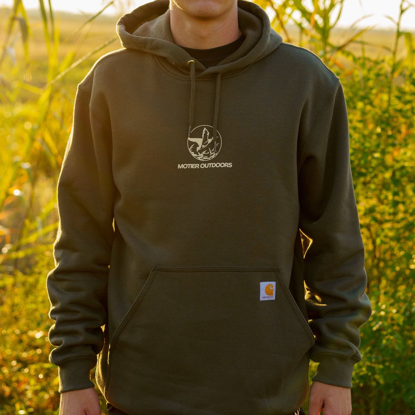 Motier Outdoors Carhartt Hoodie (Marsh Green)