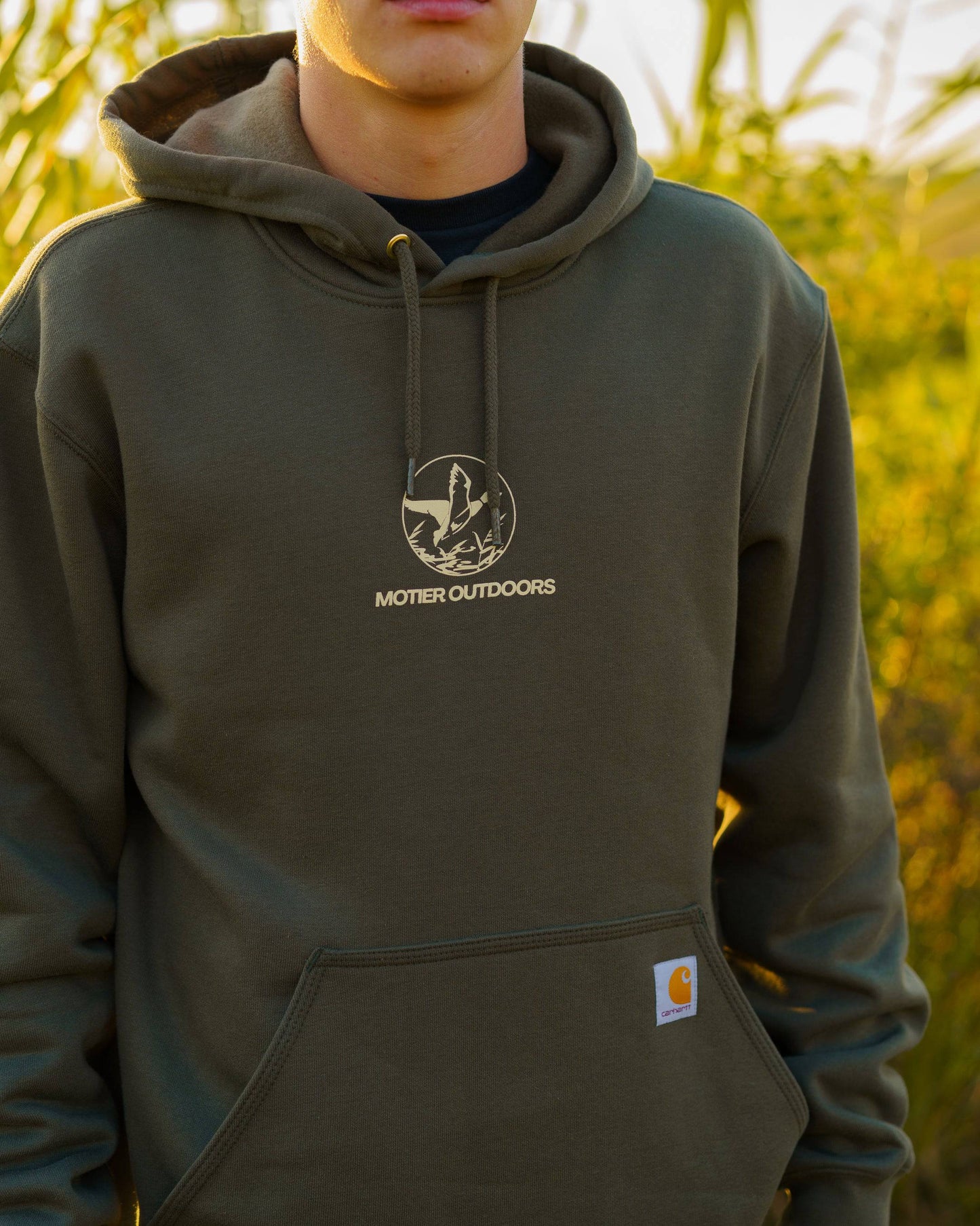 Motier Outdoors Carhartt Hoodie (Marsh Green)