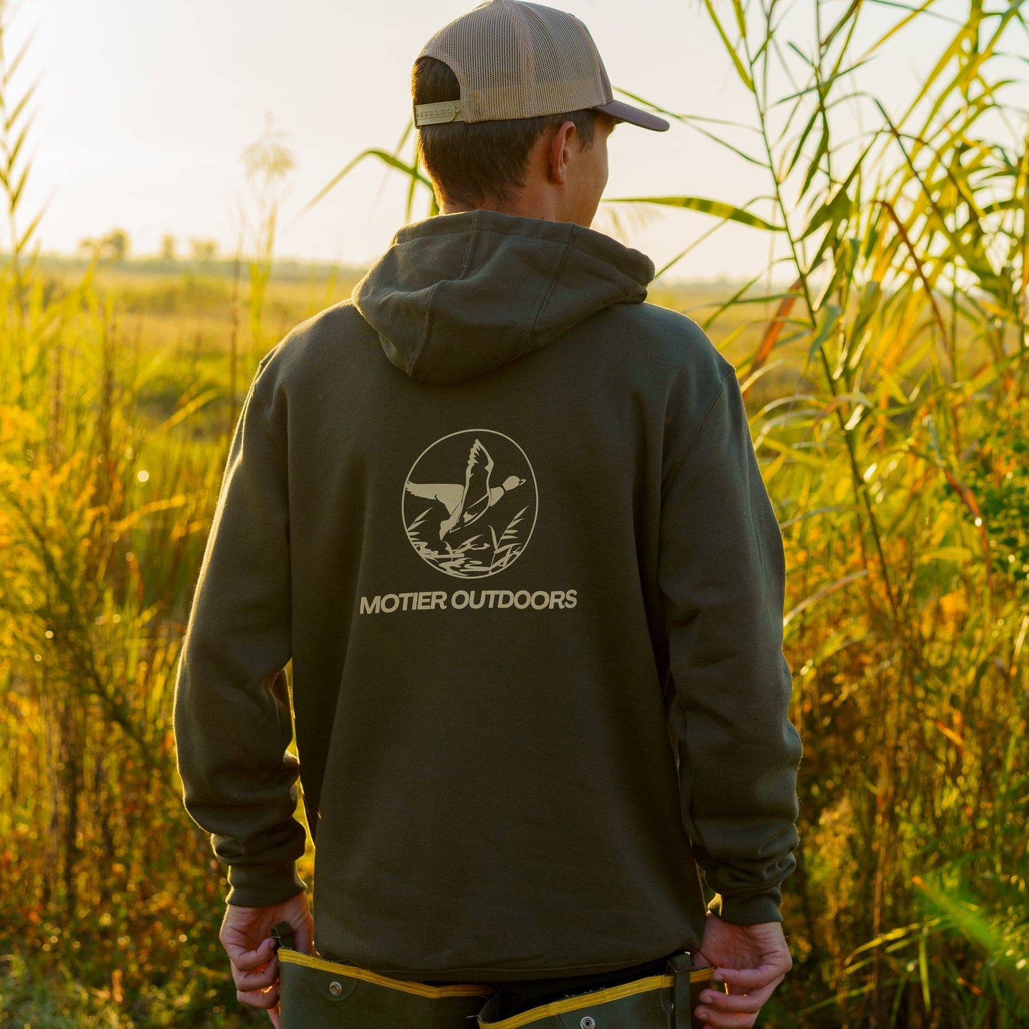 Motier Outdoors Carhartt Hoodie (Marsh Green)