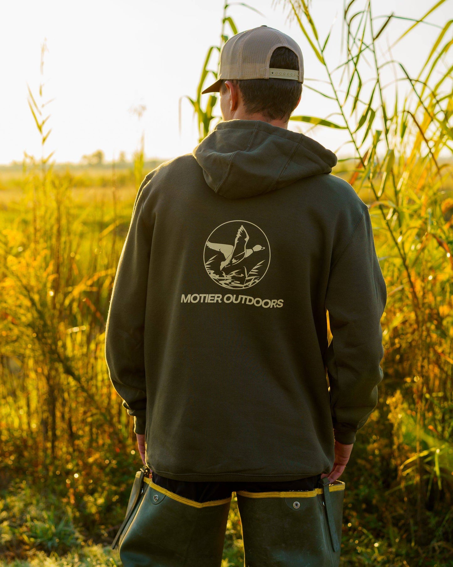 Motier Outdoors Carhartt Hoodie (Marsh Green)
