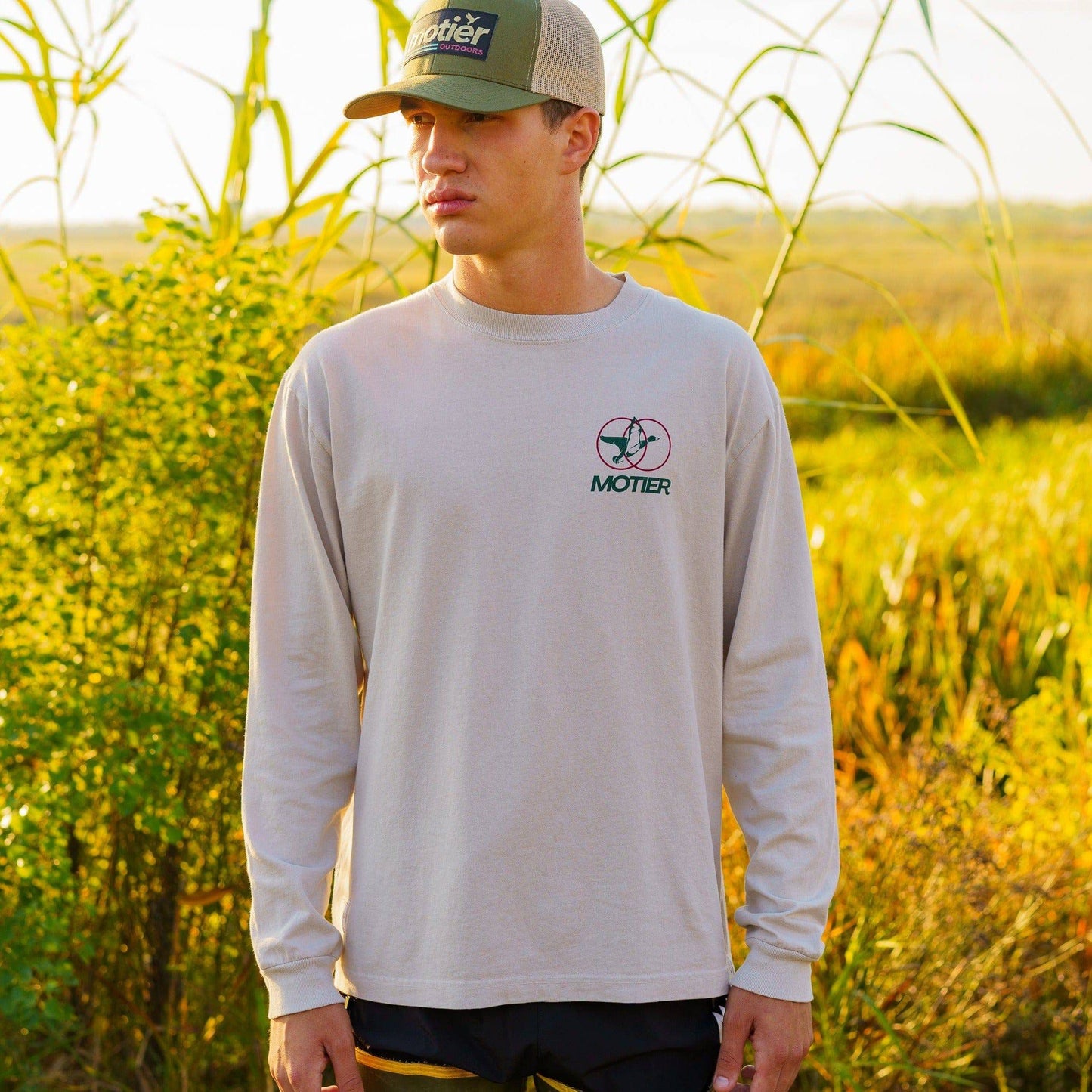 The Motier Outdoors L/S Luxe Tee (Brush)