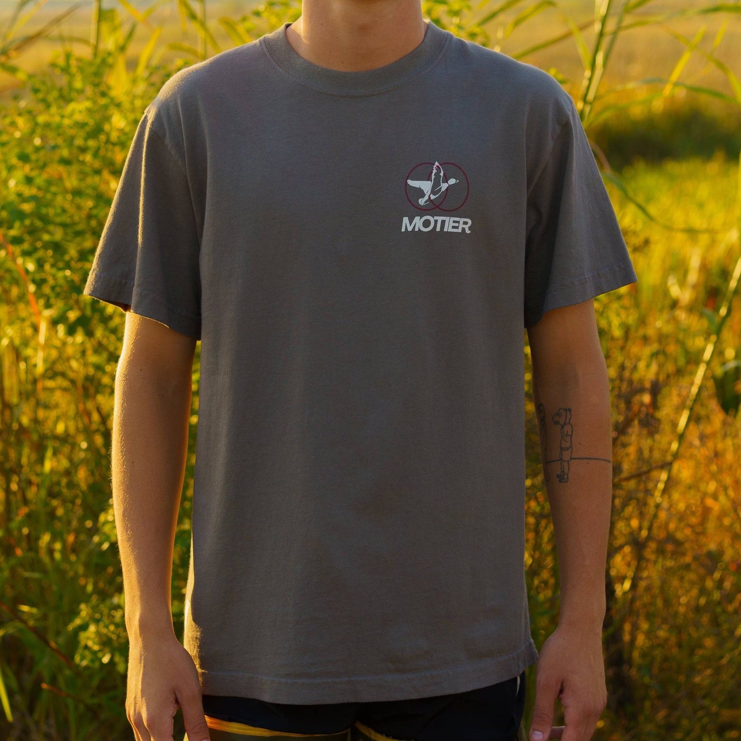 The Motier Outdoors Luxe Tee (Mulled Basil)