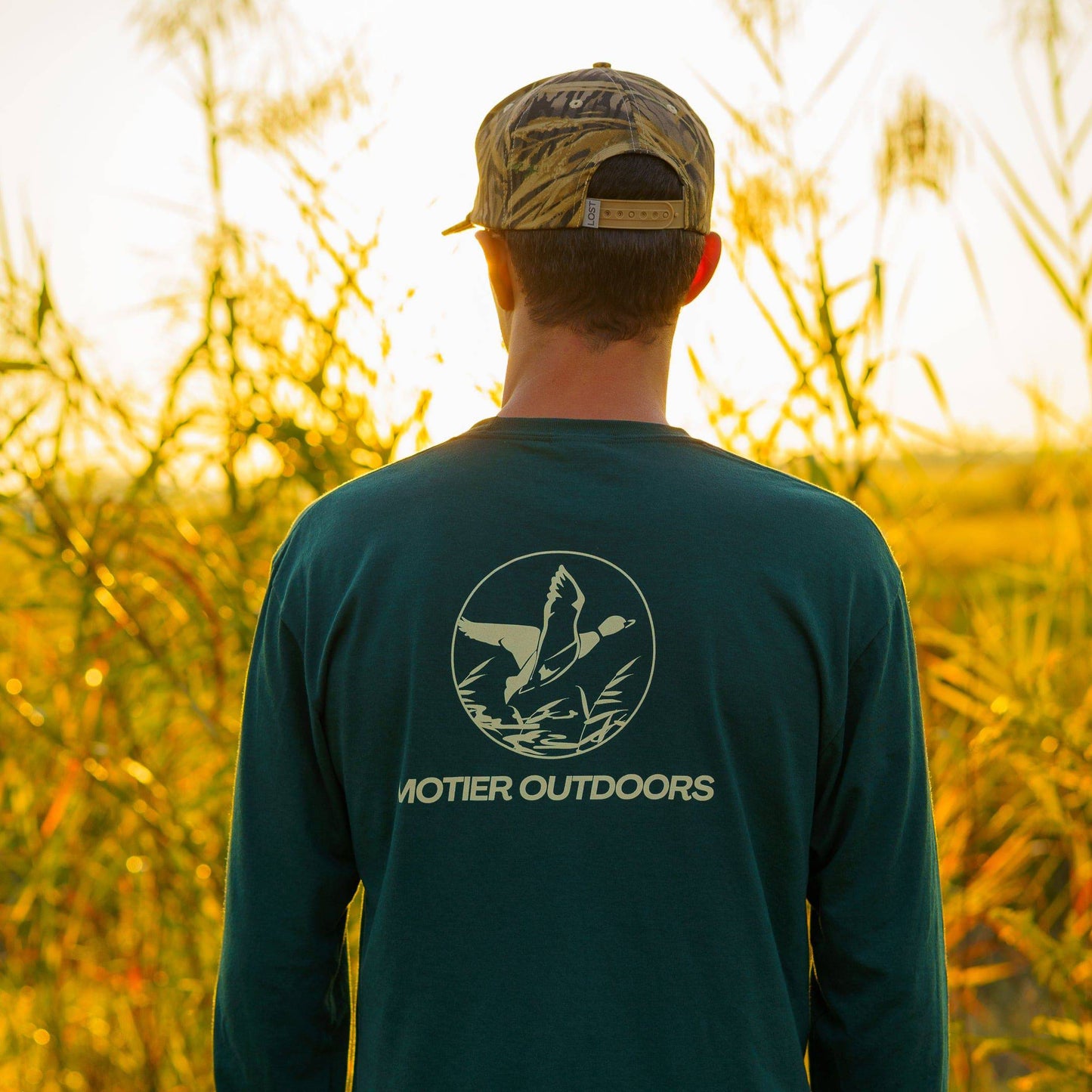 Motier Outdoors Performance L/S Tee (Dark Moss)