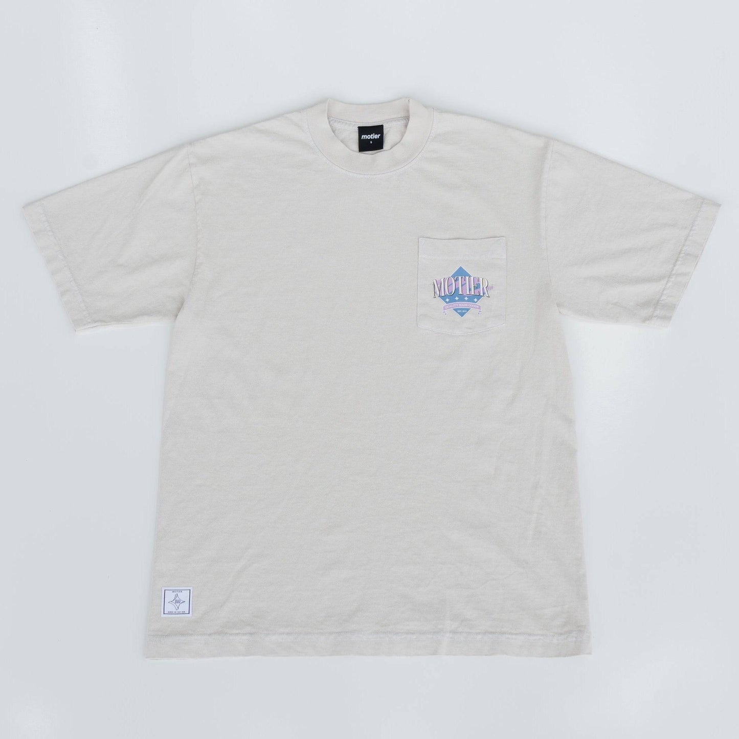 Retro-ology Luxe S/S Pocket Tee (Sand)