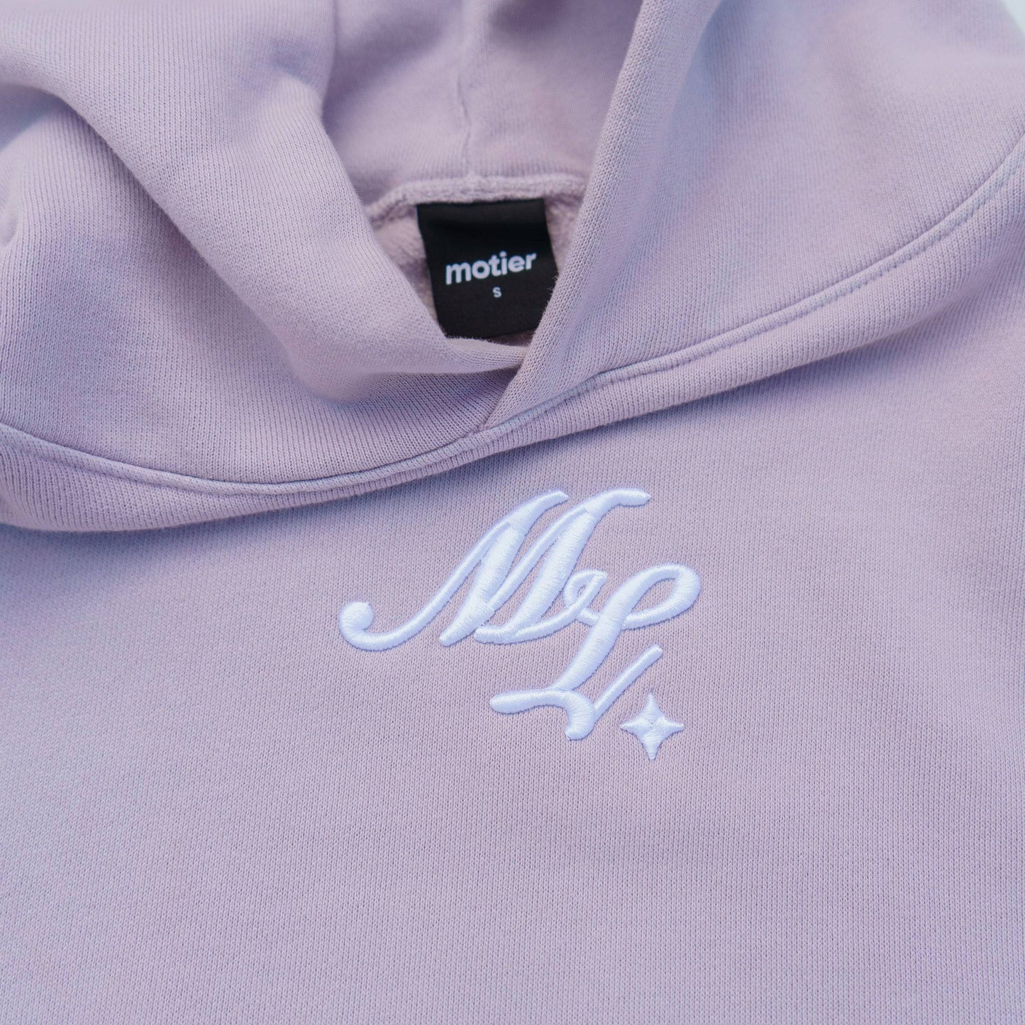 Motier ML Puff Luxe Hoodie (Raindrops)