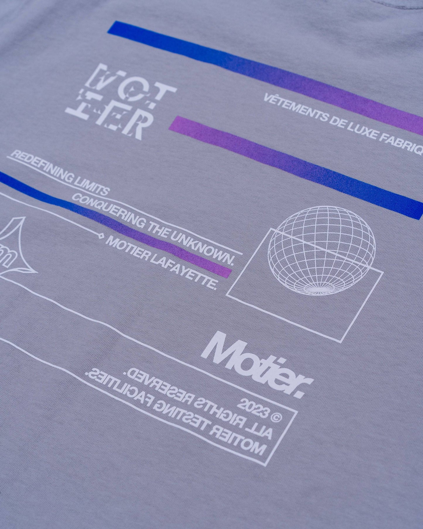 The Redefining Limits Luxe Tee (Dark Clear)