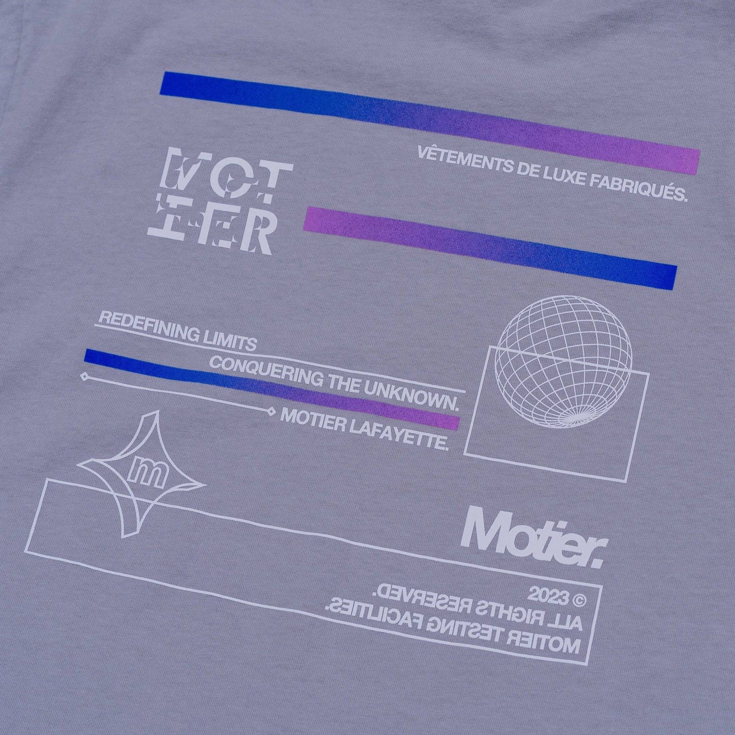 The Redefining Limits Luxe Tee (Dark Clear)