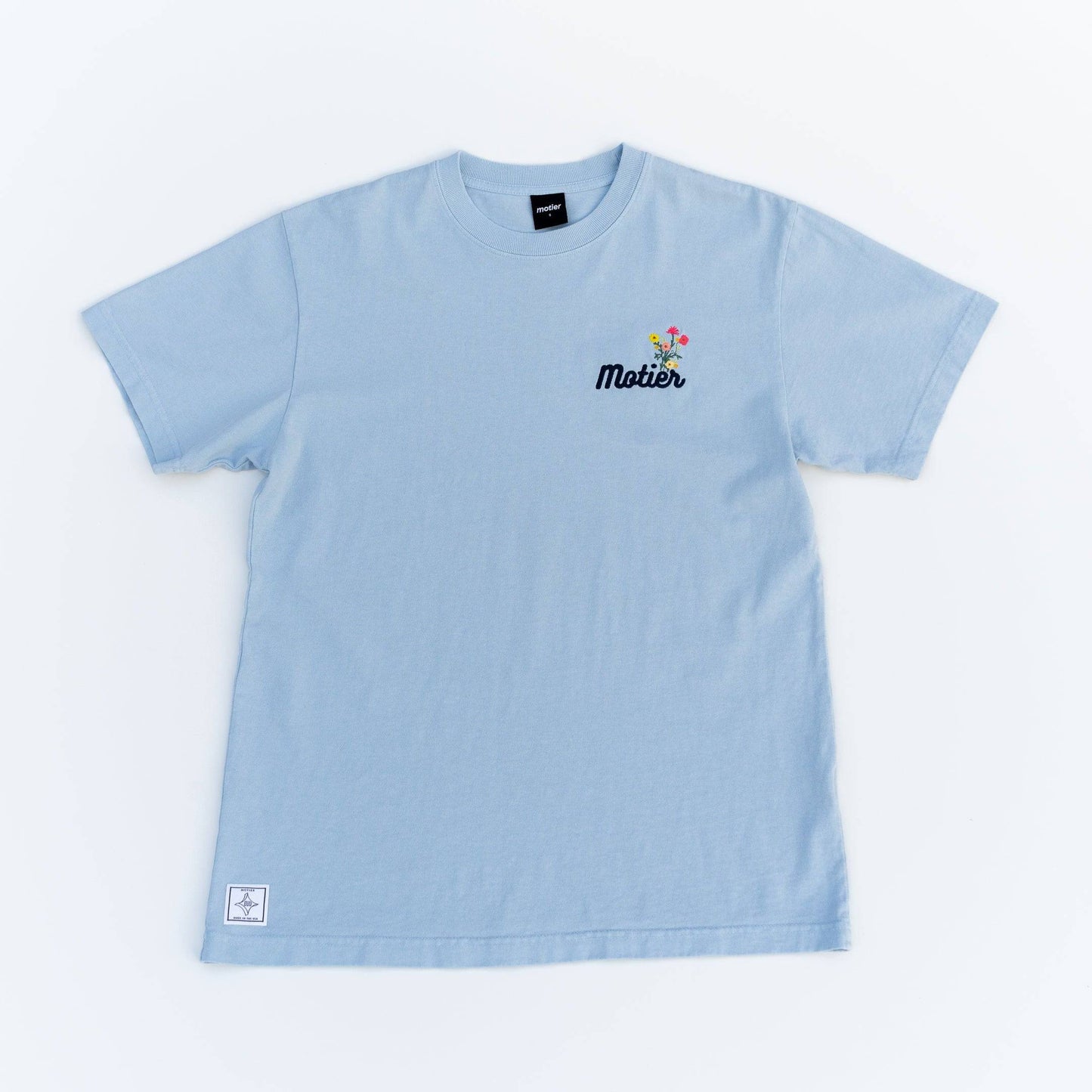The Floral Luxe Tee (Skyway)