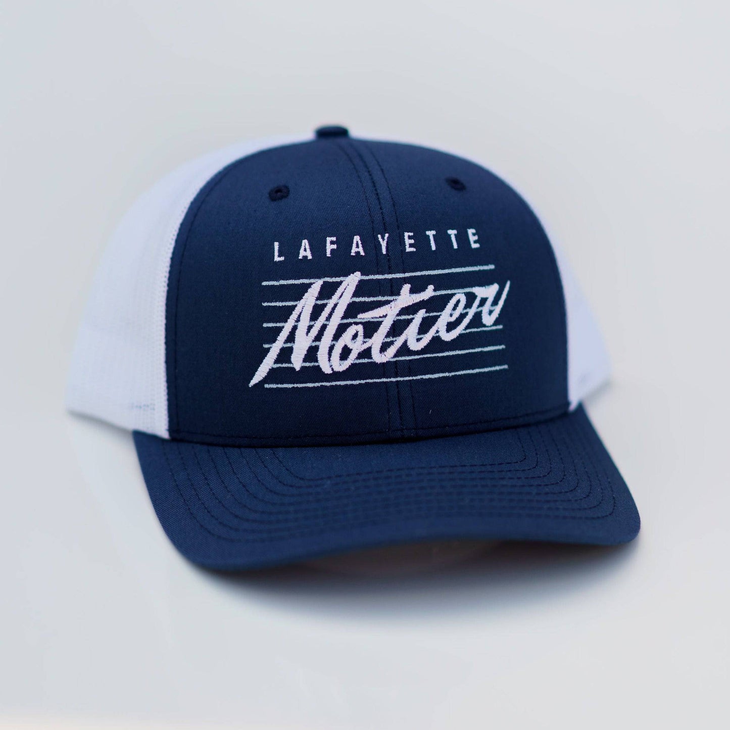 Retro Lafayette Meshback (Navy/White)