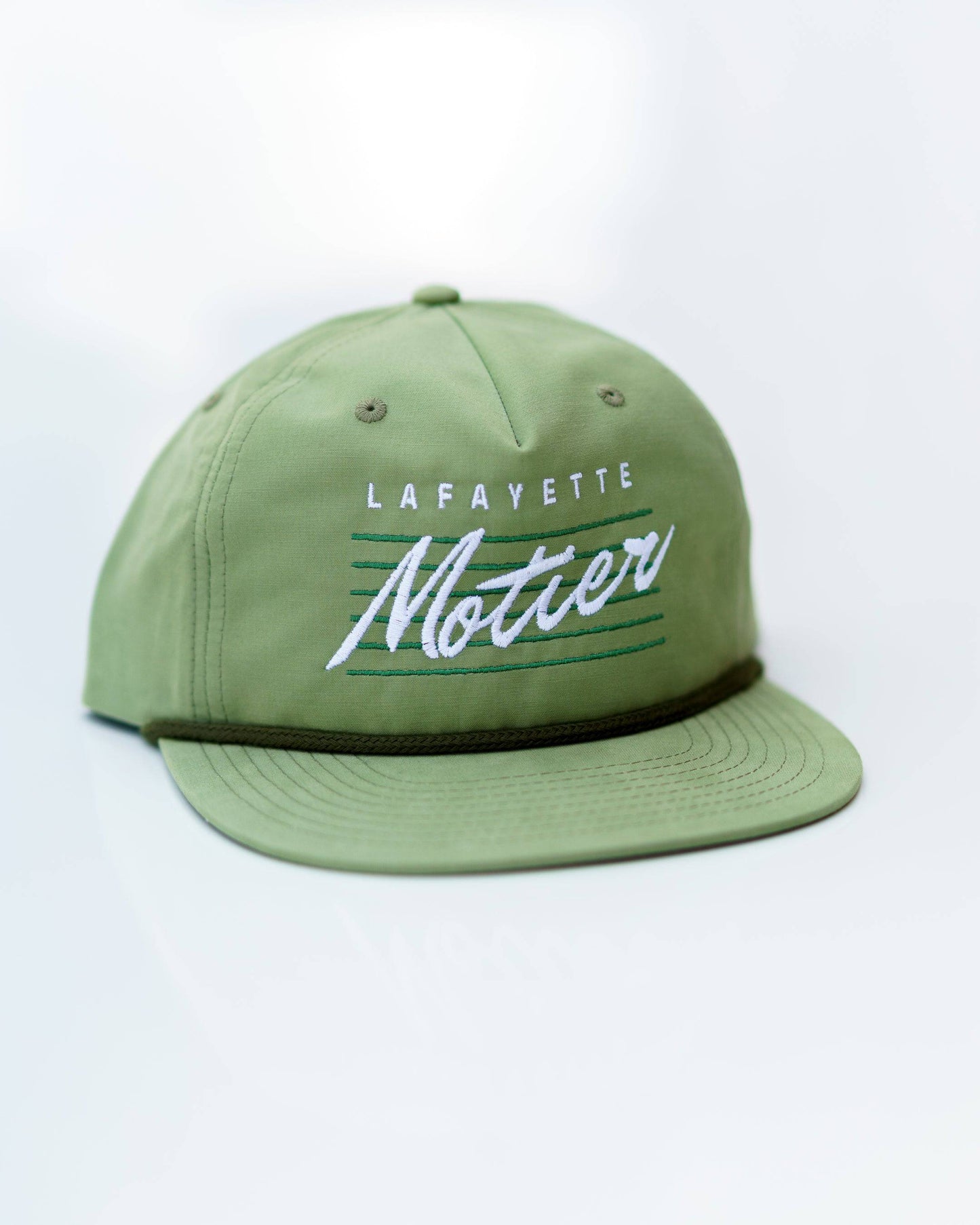 Retro Lafayette Roped Snapback (Sage/Dark Sage)