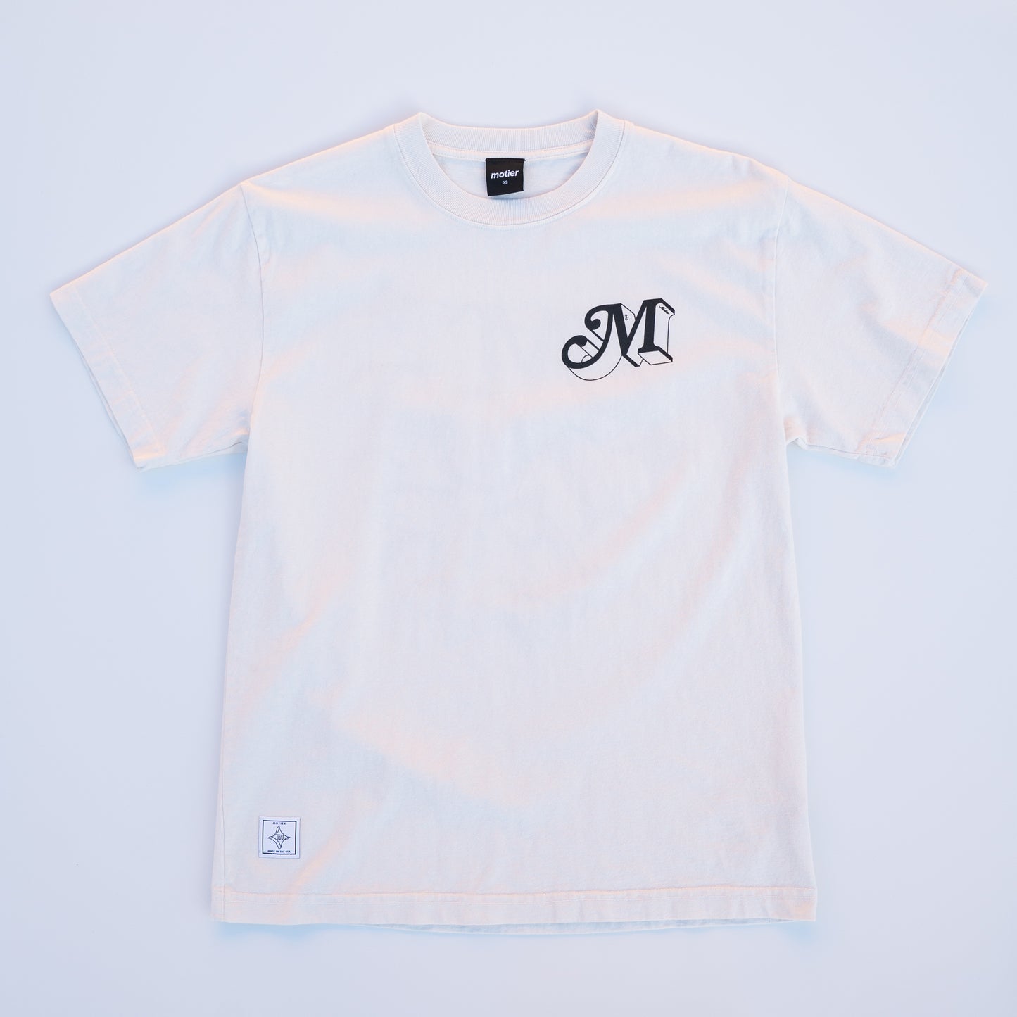 The Scramble Luxe Tee (Off-White)