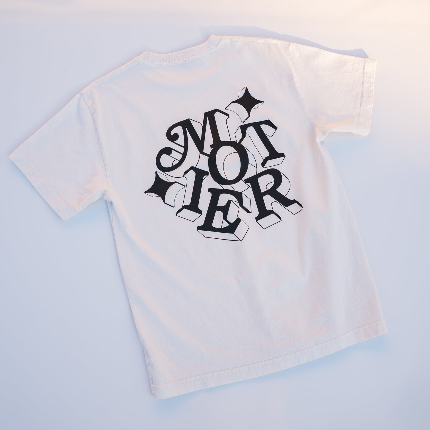 The Scramble Luxe Tee (Off-White)