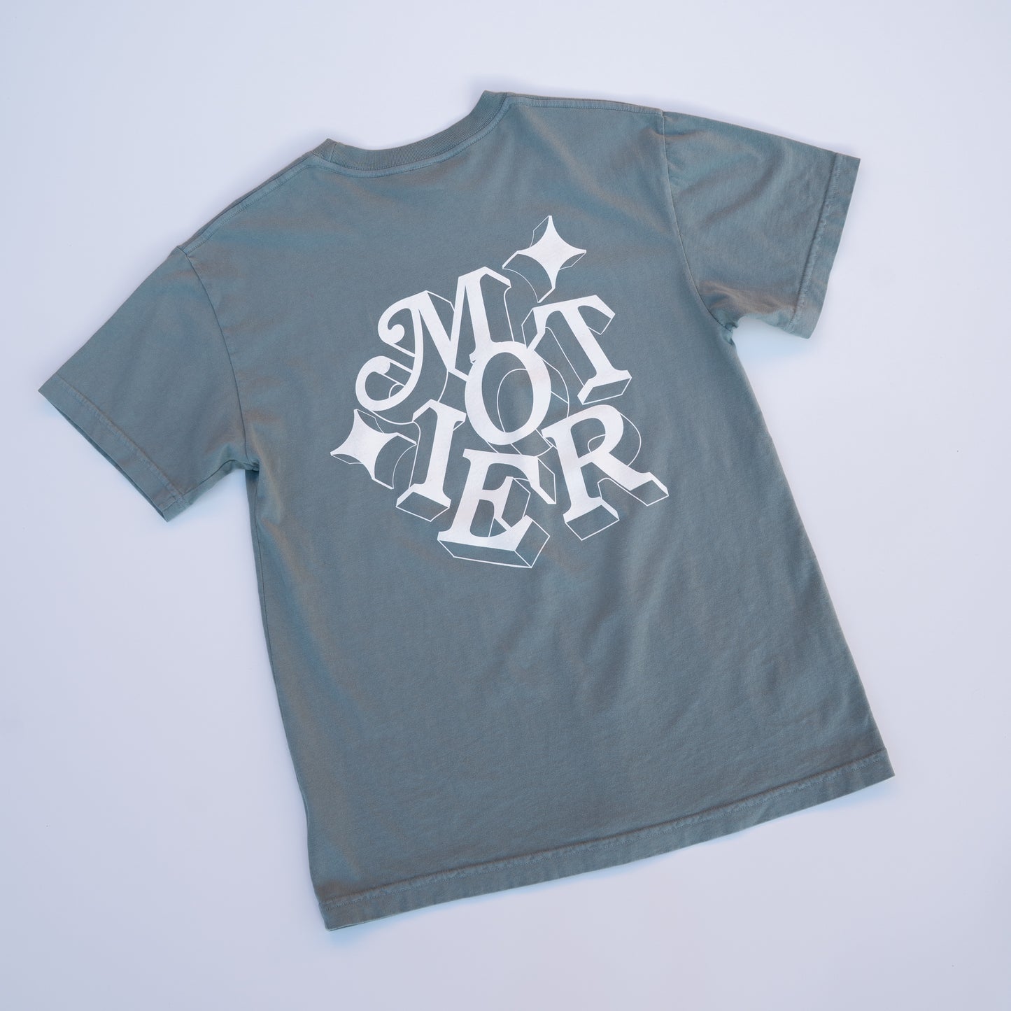 The Scramble Luxe Tee (Stormy Sea)