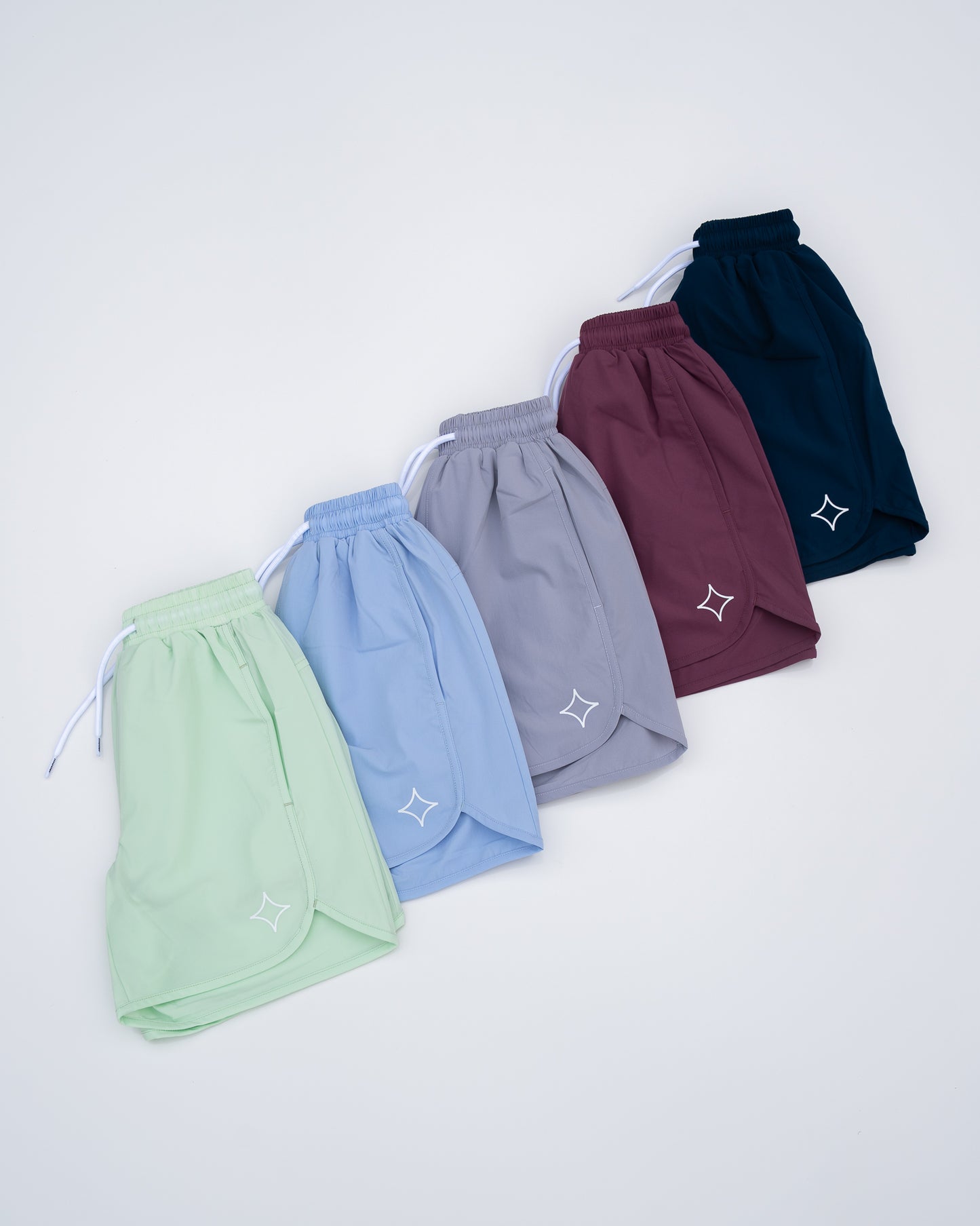Youth Refined Active Shorts (Pastel Green)