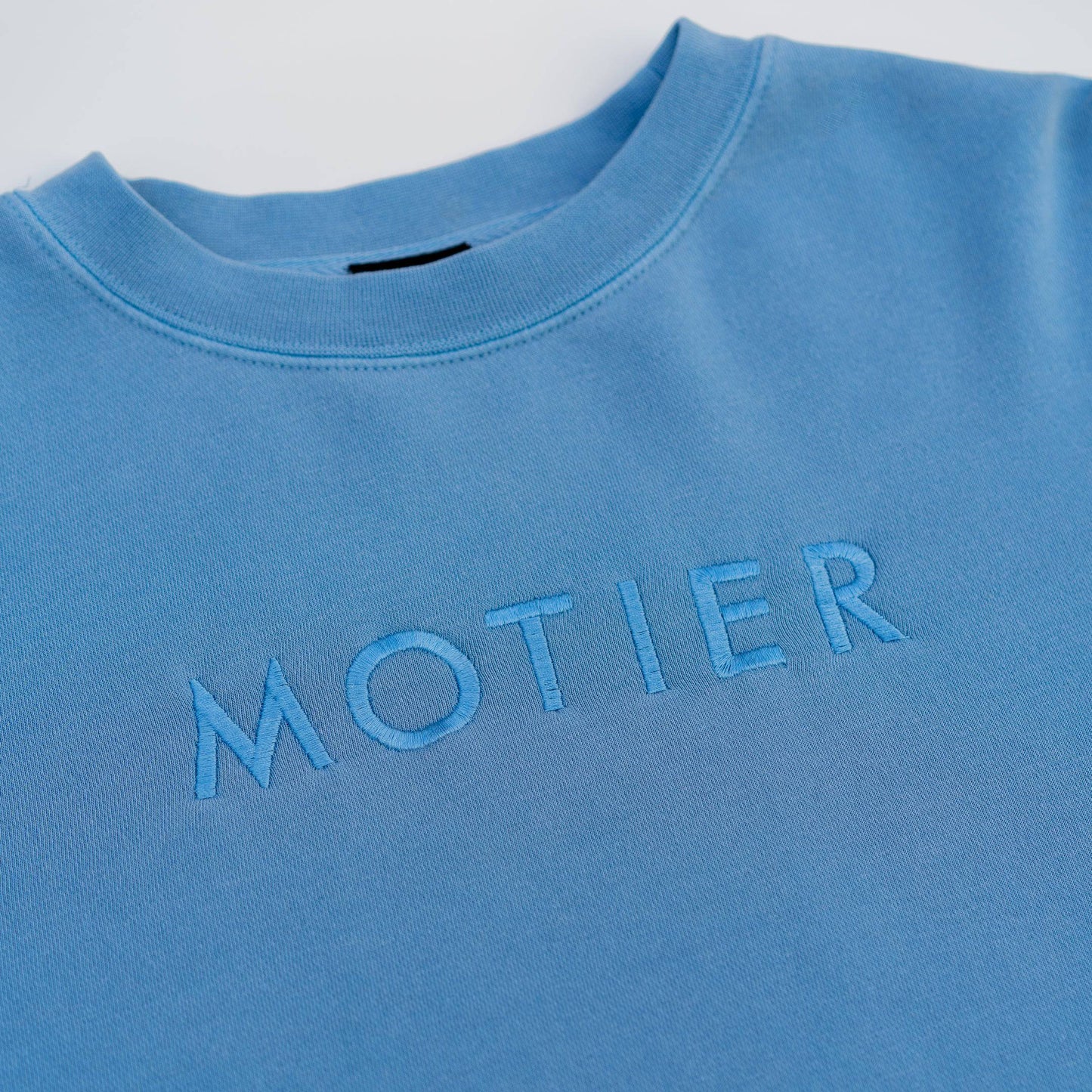 Spaced Logo Crewneck (Sky Blue)