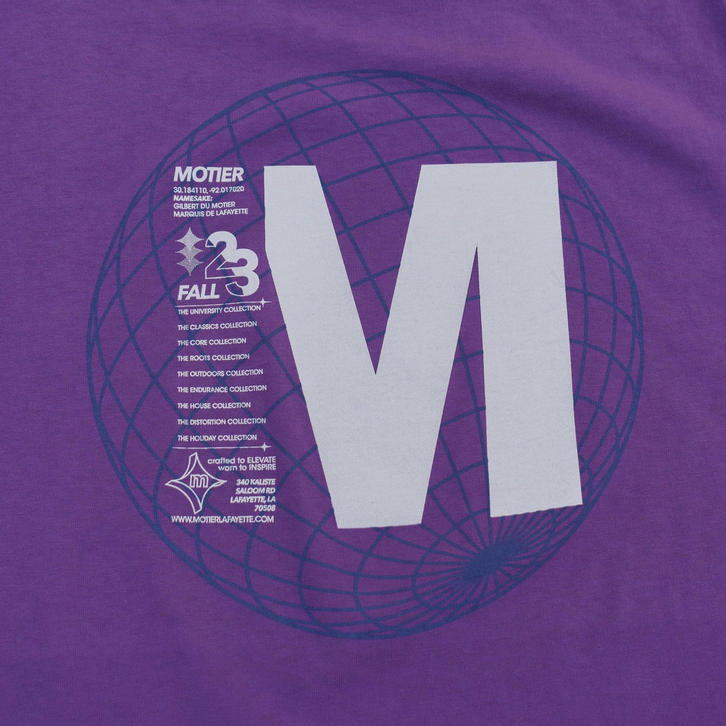 The Spectrum Luxe Tee (Plum)