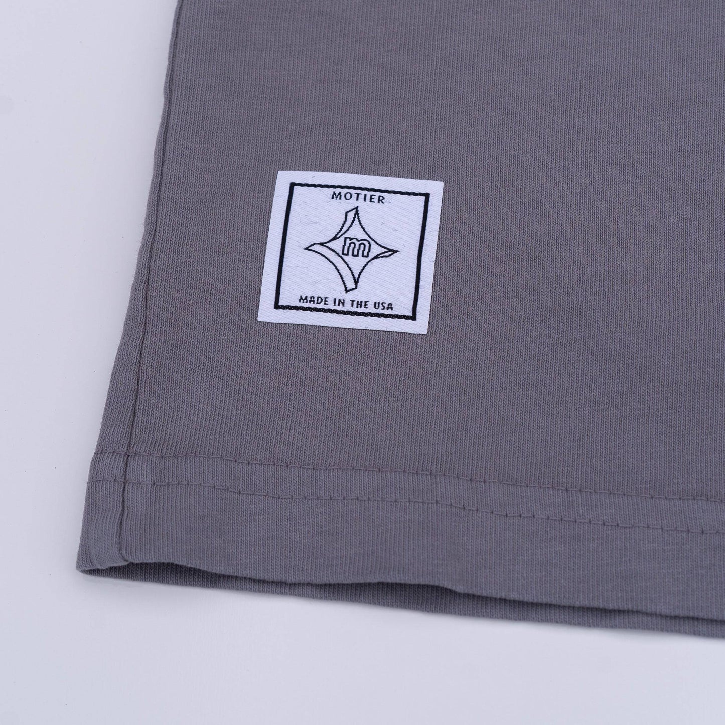 Motier Summer Palette Box Logo Luxe Tee (Night Grey)