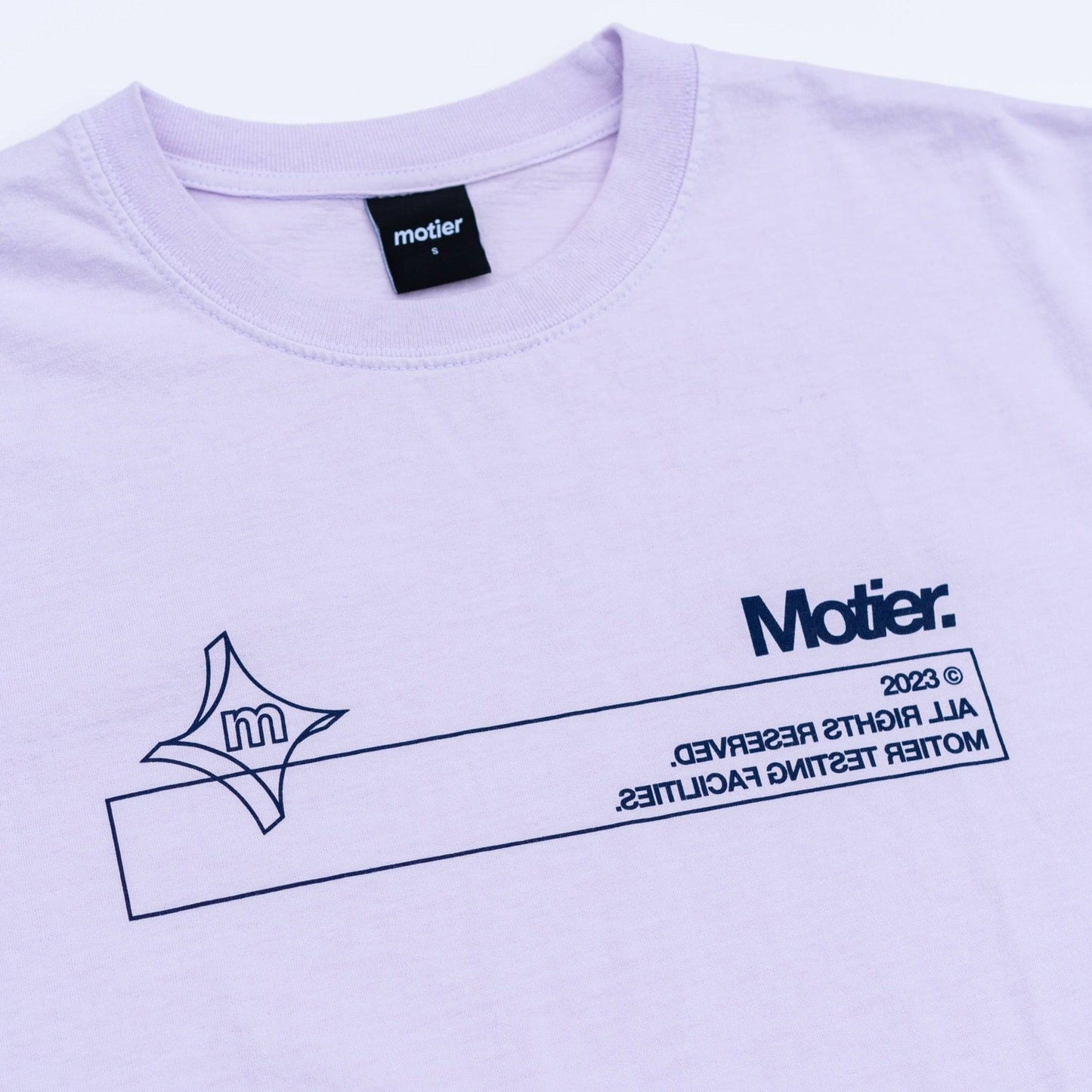 Motier Testing Facilities Luxe Tee (Lavender Fog)