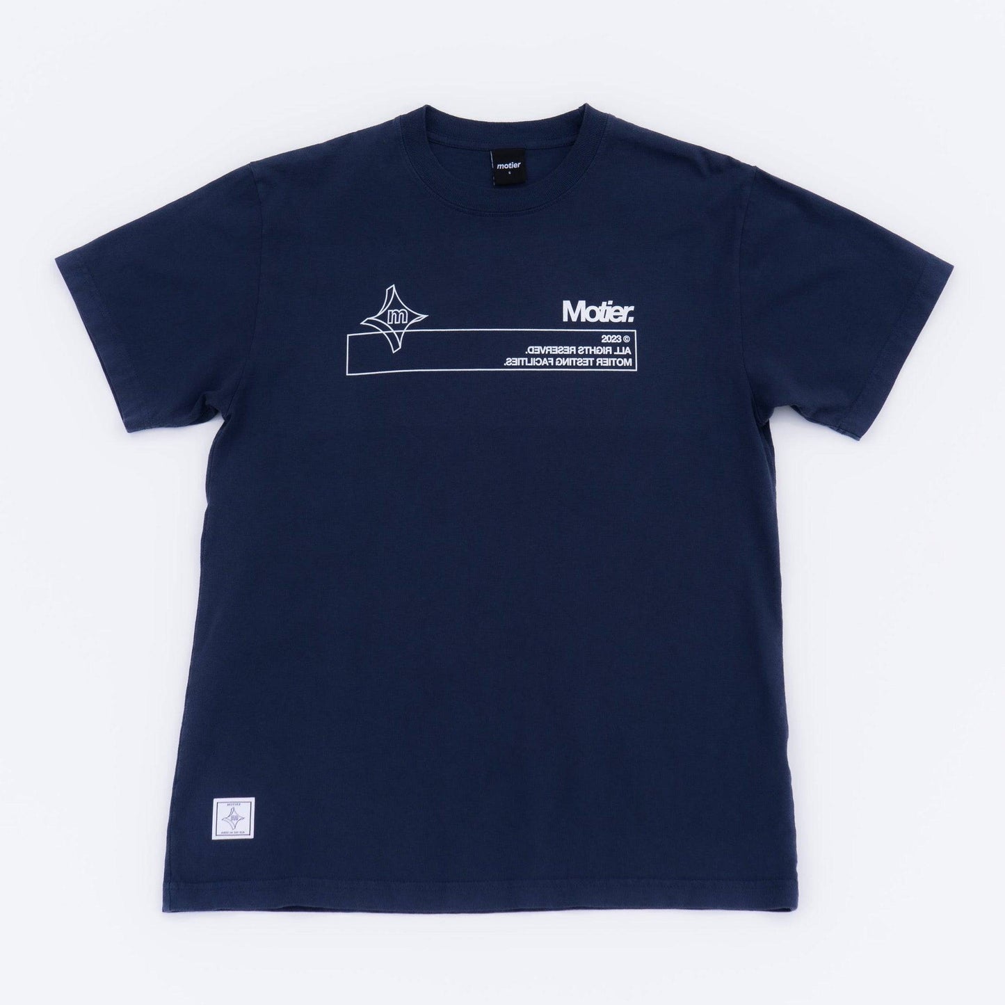 Motier Testing Facilities Luxe Tee (Navy)