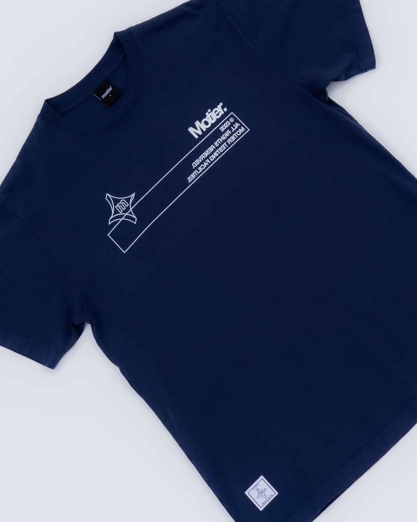 Motier Testing Facilities Luxe Tee (Navy)