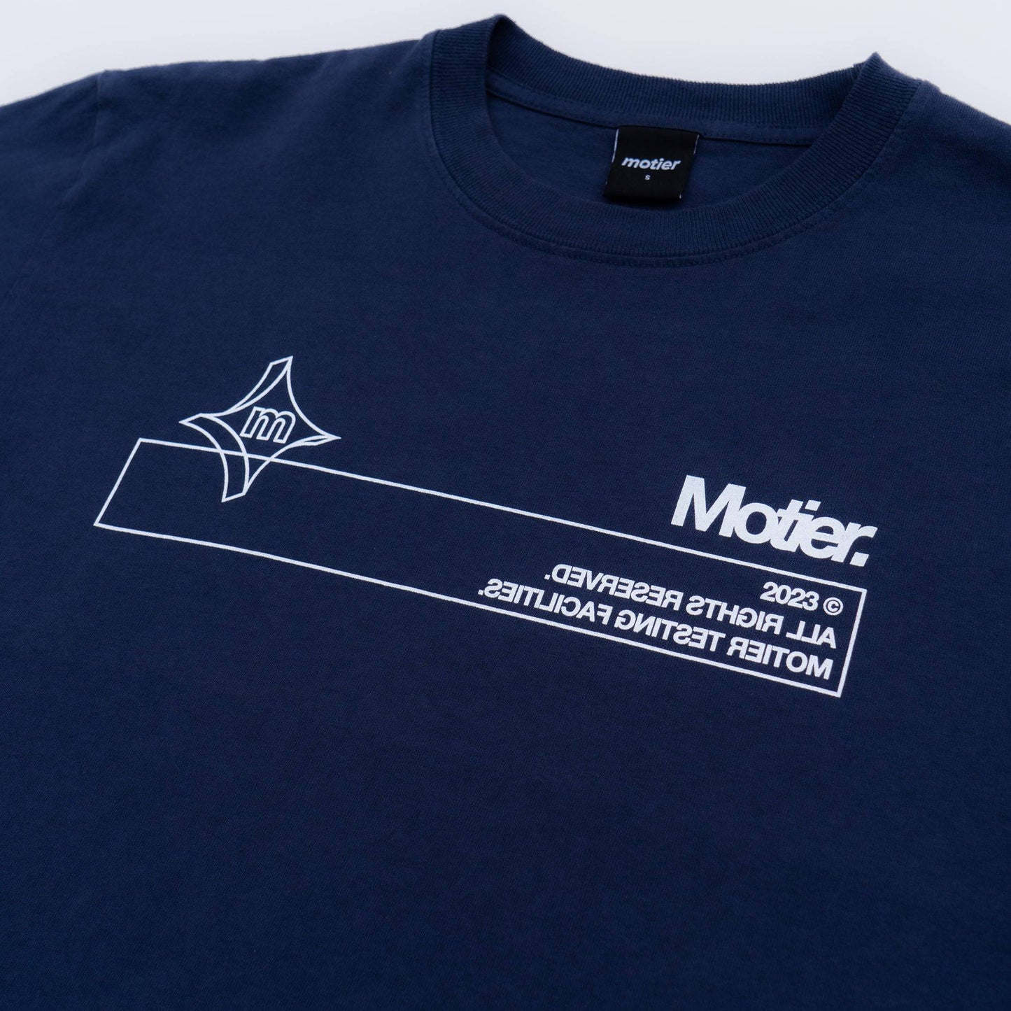 Motier Testing Facilities Luxe Tee (Navy)