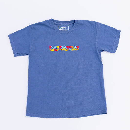 Stained Glass Youth Tee (Blue Jean)