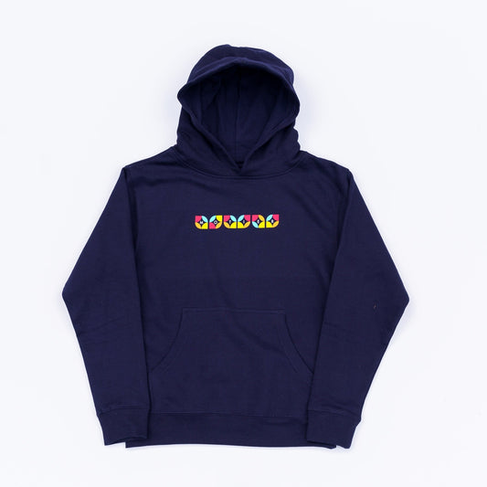 The Stained Glass Youth Hoodie (Navy)