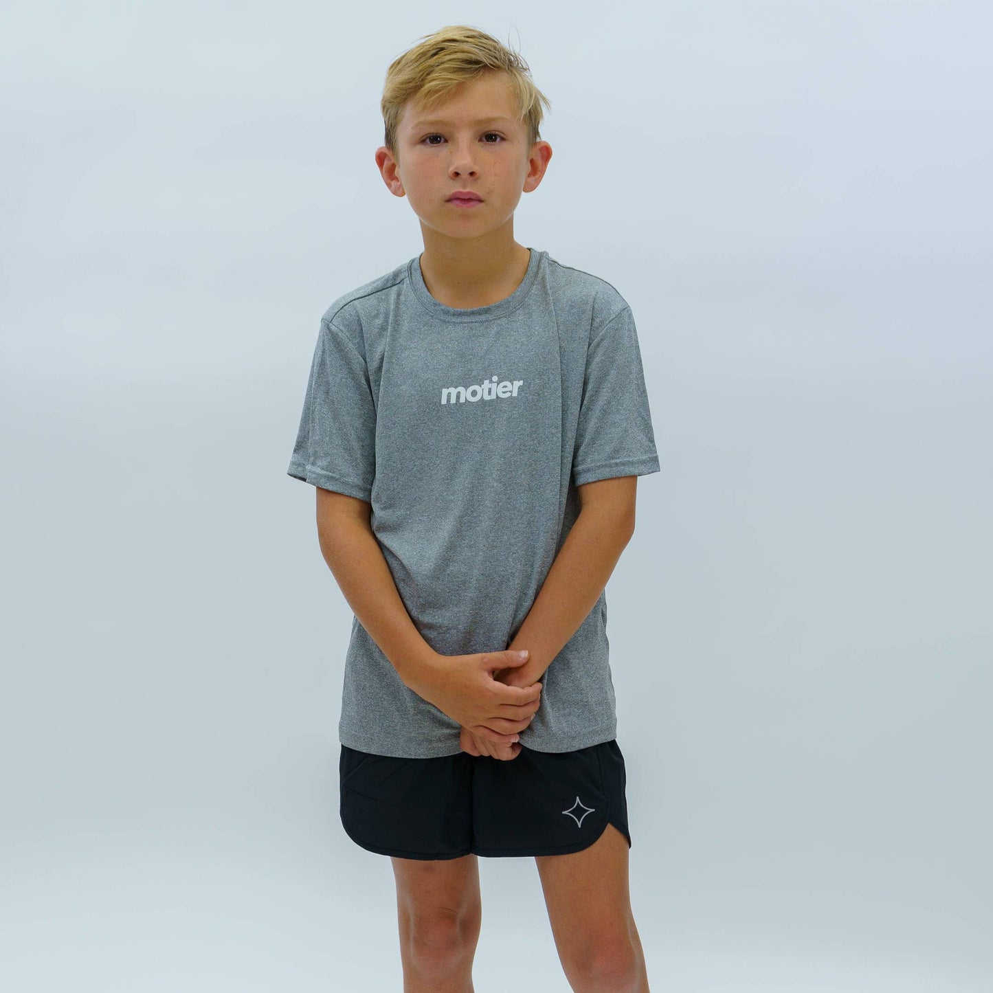Youth Refined Active Shorts (Black)