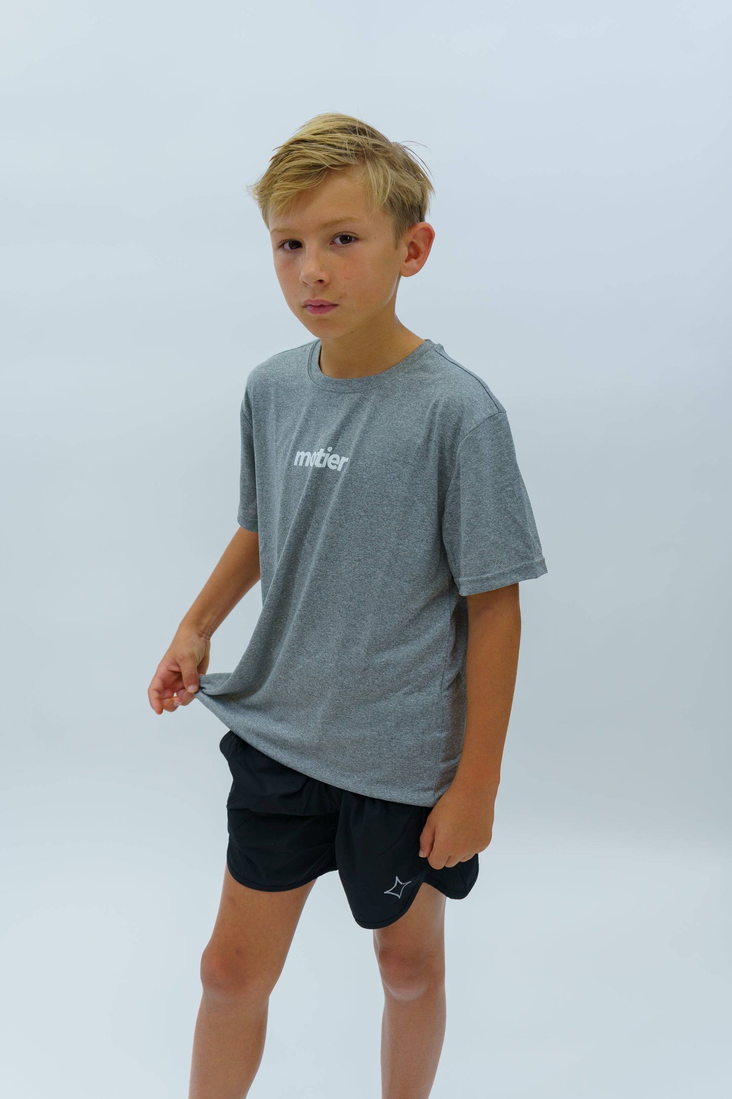 Youth Refined Active Shorts (Black)