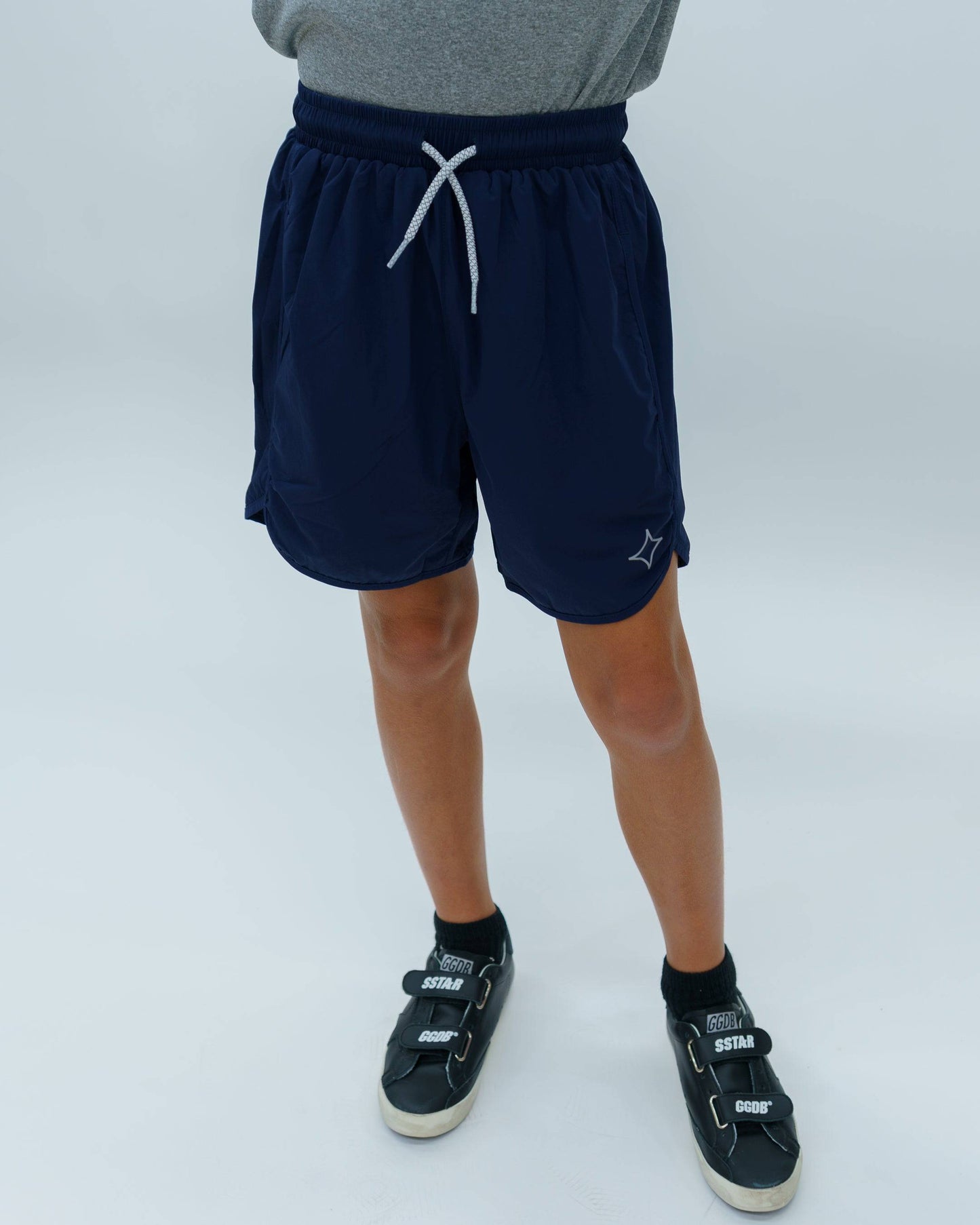 Youth Refined Active Shorts (Navy)