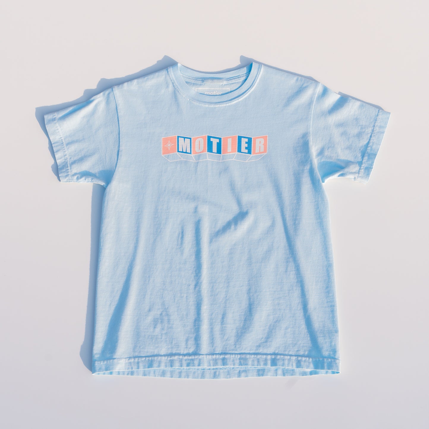 The Youth Tickets Tee (Chambray) - Motier Lafayette