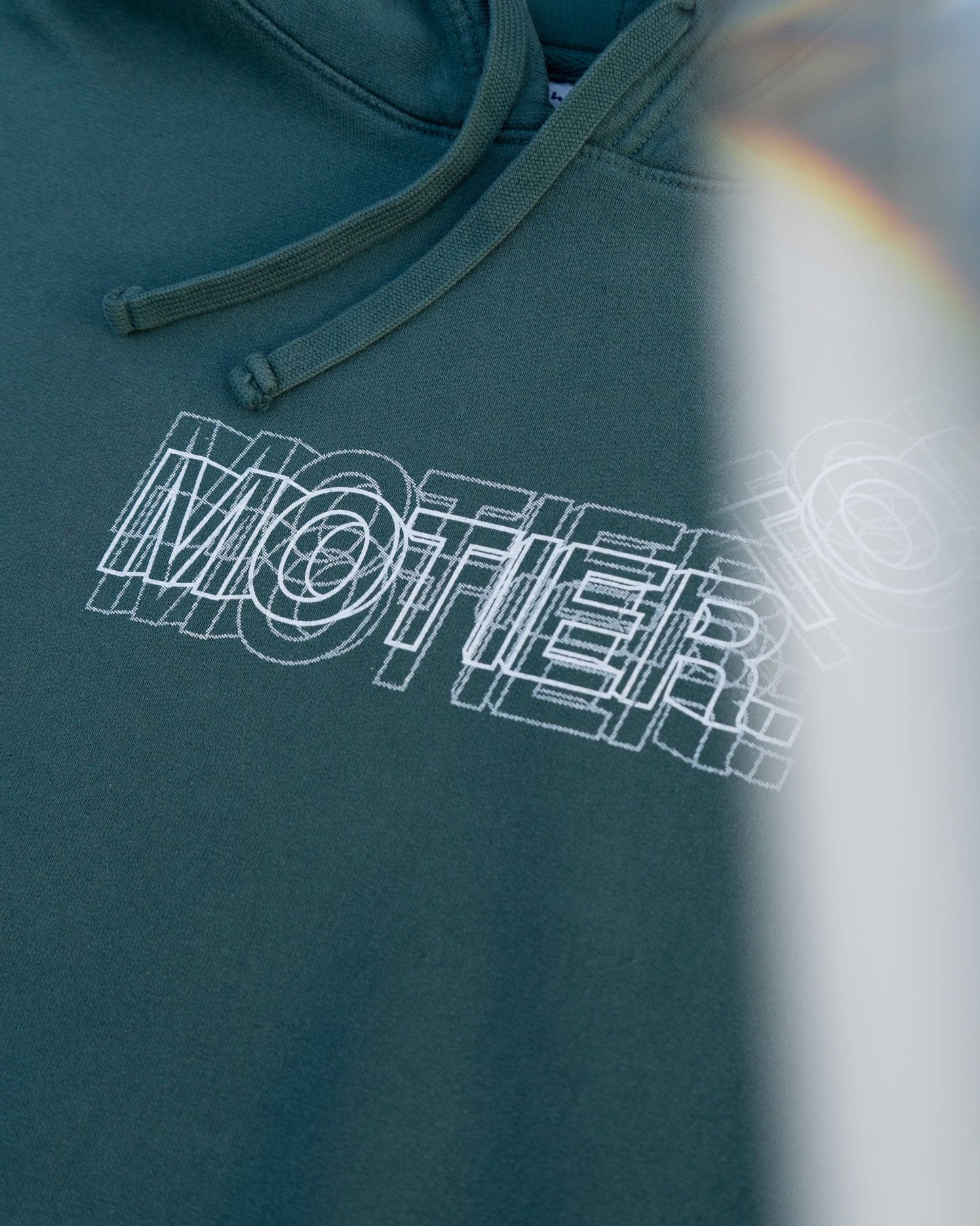 3D Motier Pigment Dyed Hoodie (Atlantic Green)