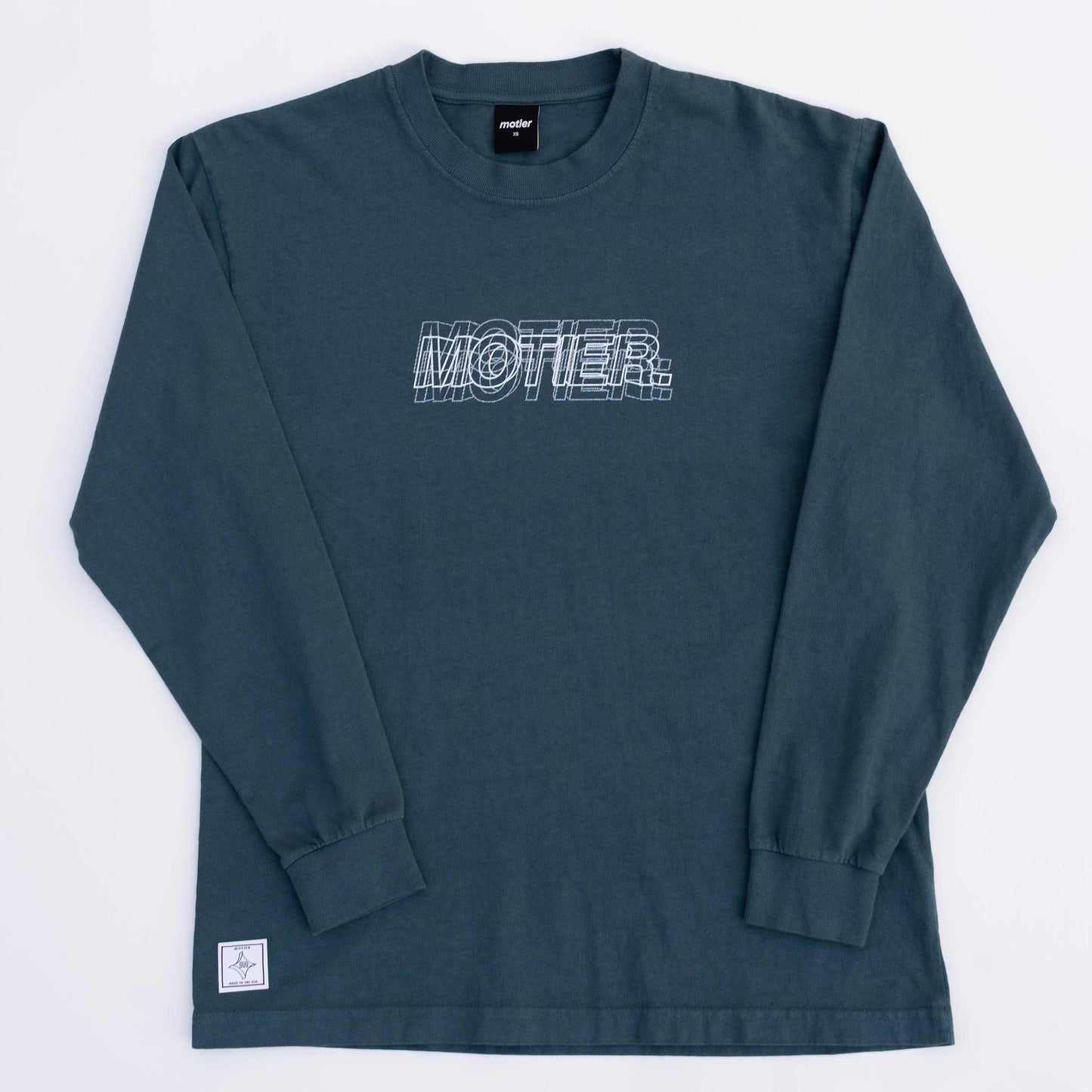 3D Motier Luxe L/S Tee (Atlantic Green)