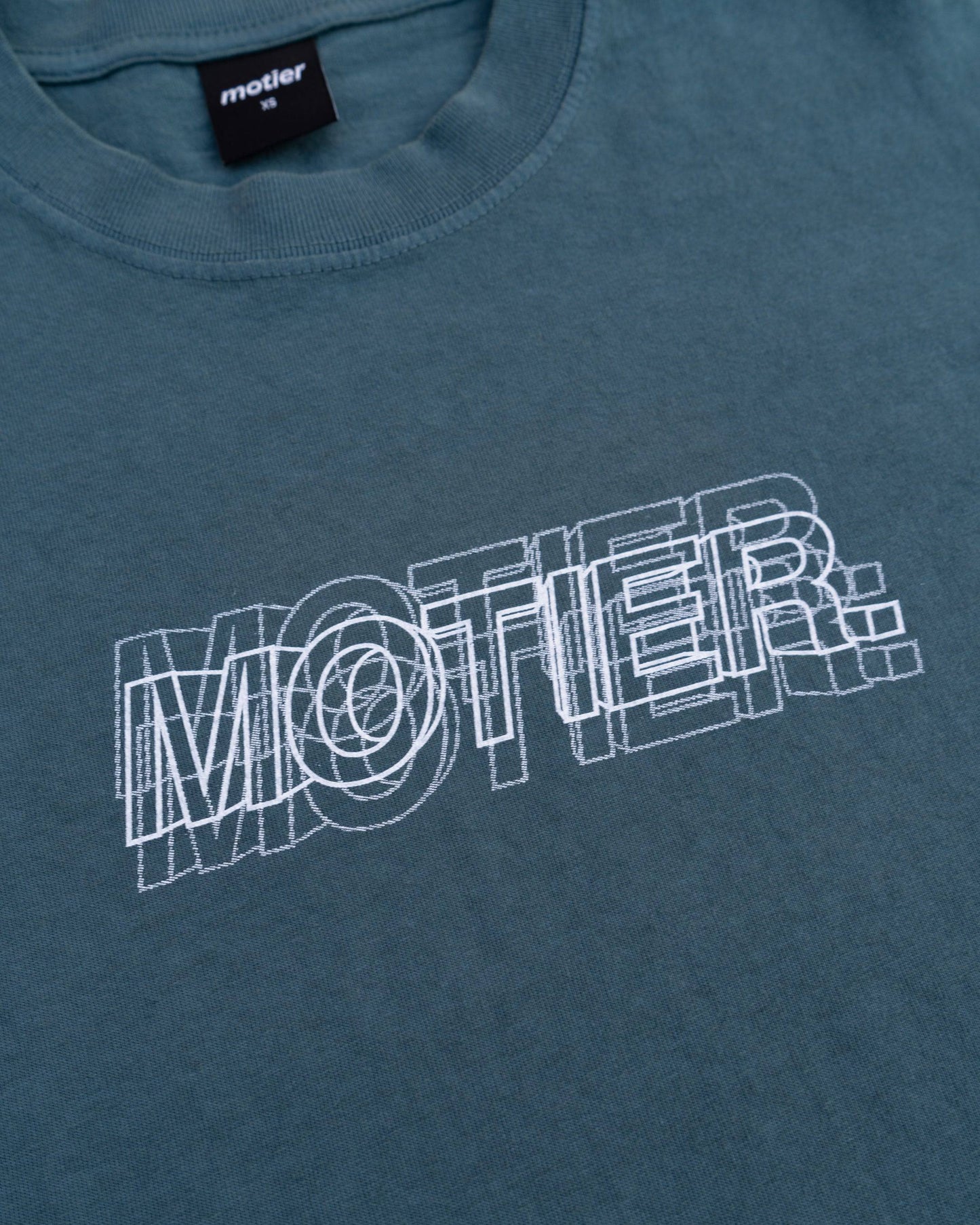 3D Motier Luxe L/S Tee (Atlantic Green)