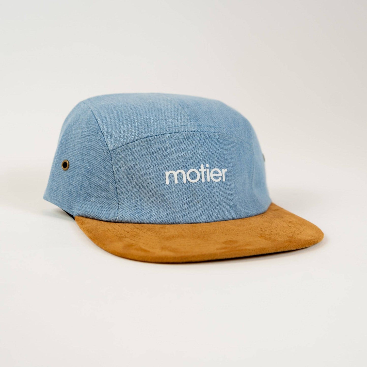 Two-Tone Nyx Logo 5-Panel (Denim/Suede)