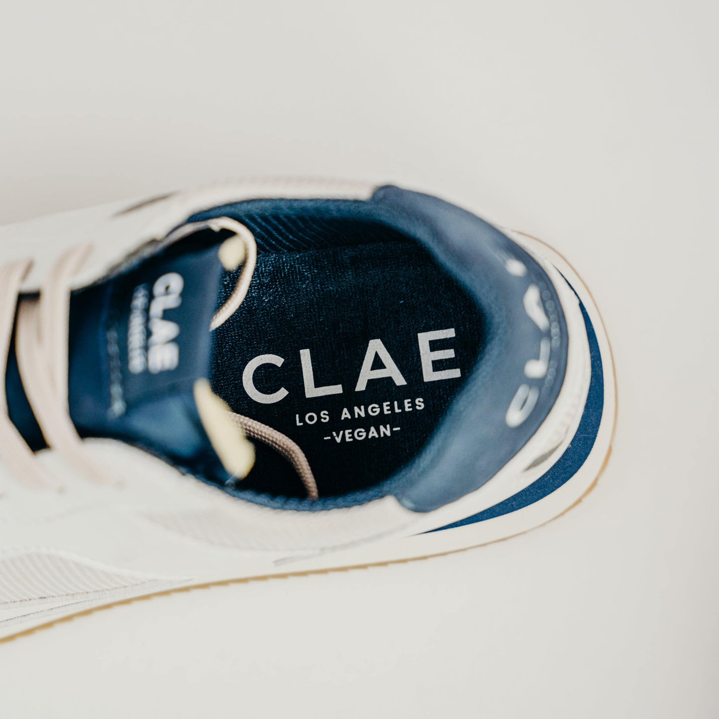 Clae Edson Vegan (White/Ocean) - Motier Lafayette