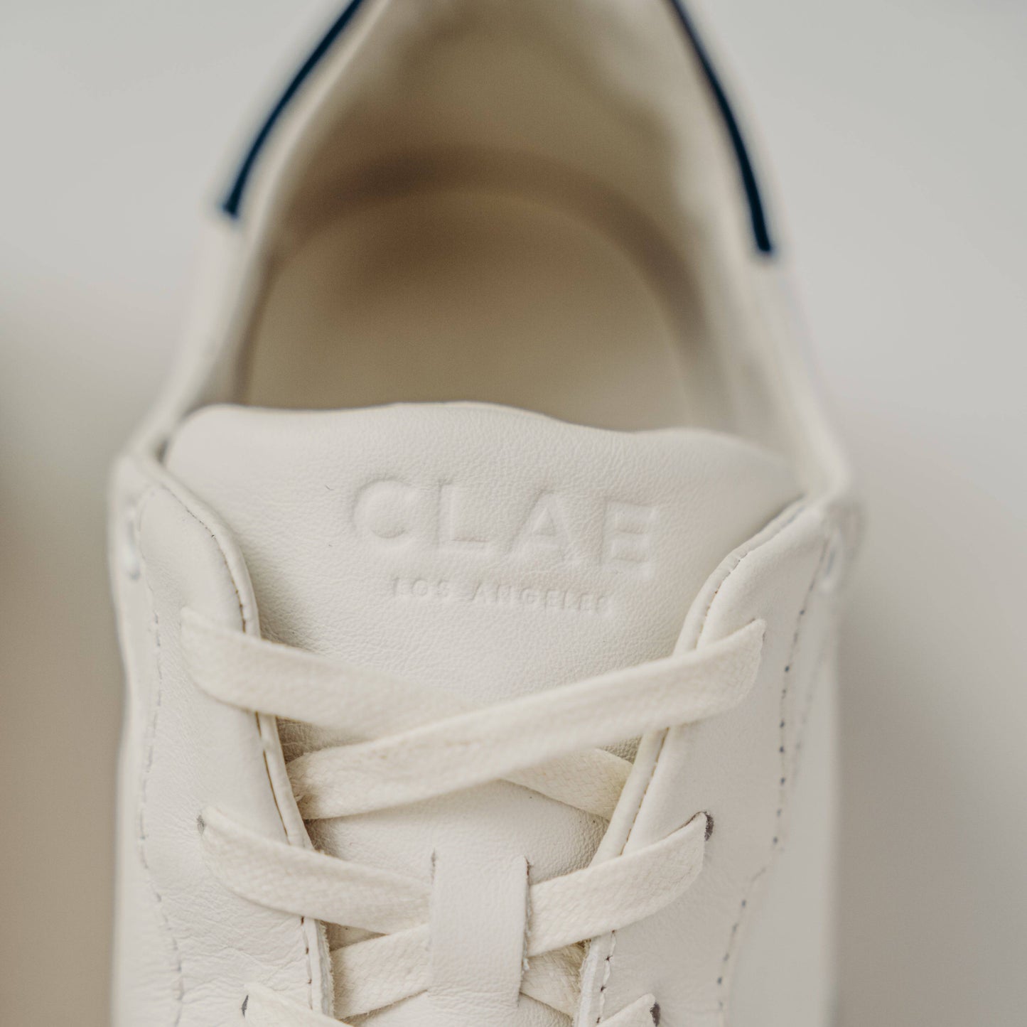 Clae Malone Vegan (White Leather/Ocean)