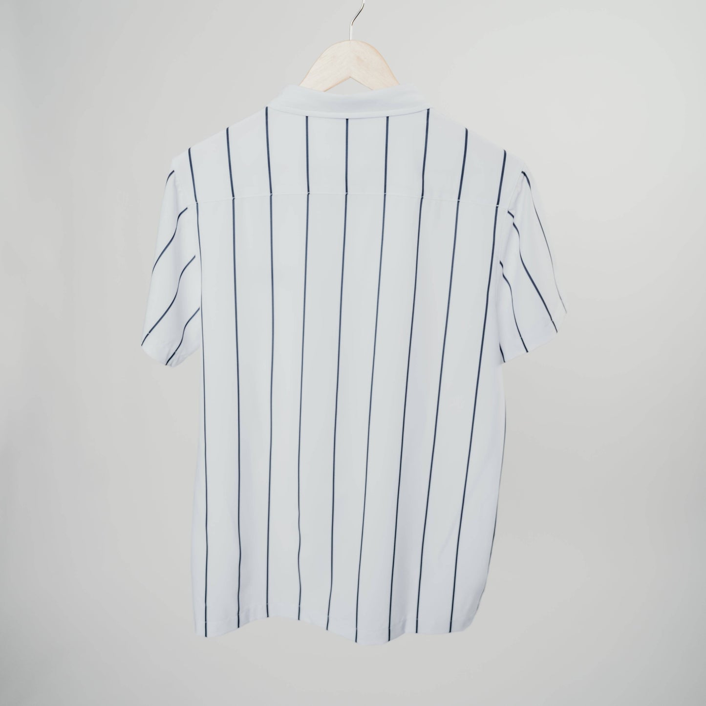 The Motier Pinstripe Button Down (White)