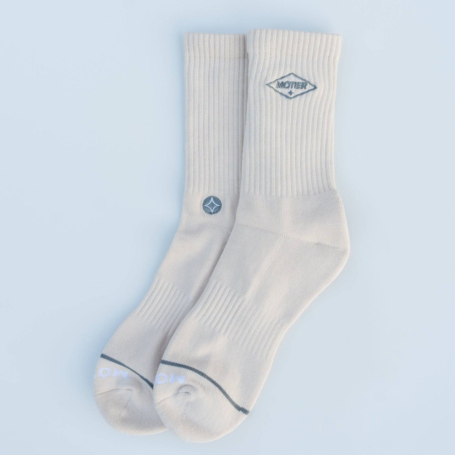 Premium Goods Tonal Crew Socks (Sand)