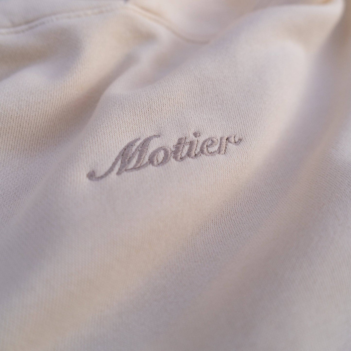 Script Luxe Premium Hoodie (Sand)