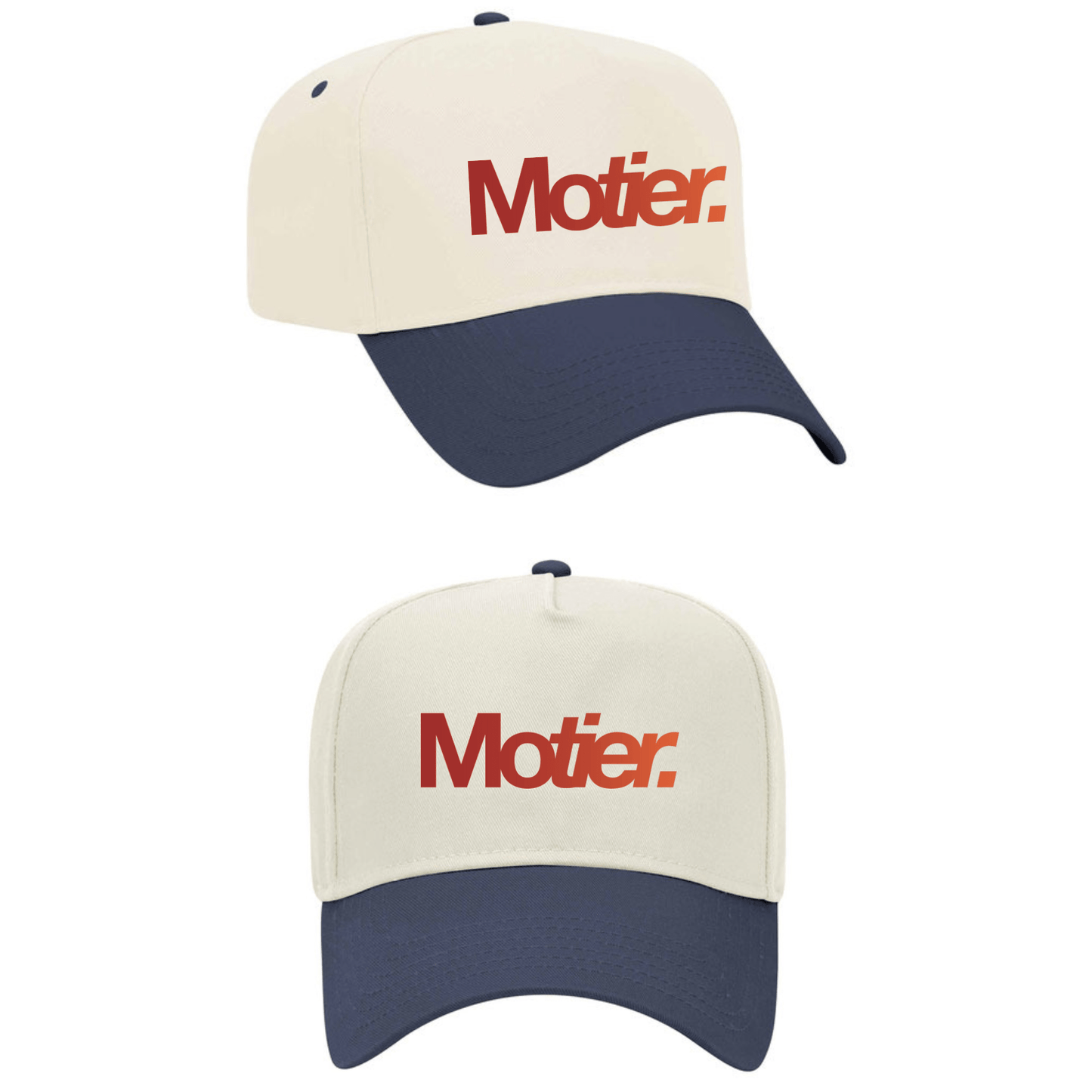 STC Retro Snapback (Cream/Navy)