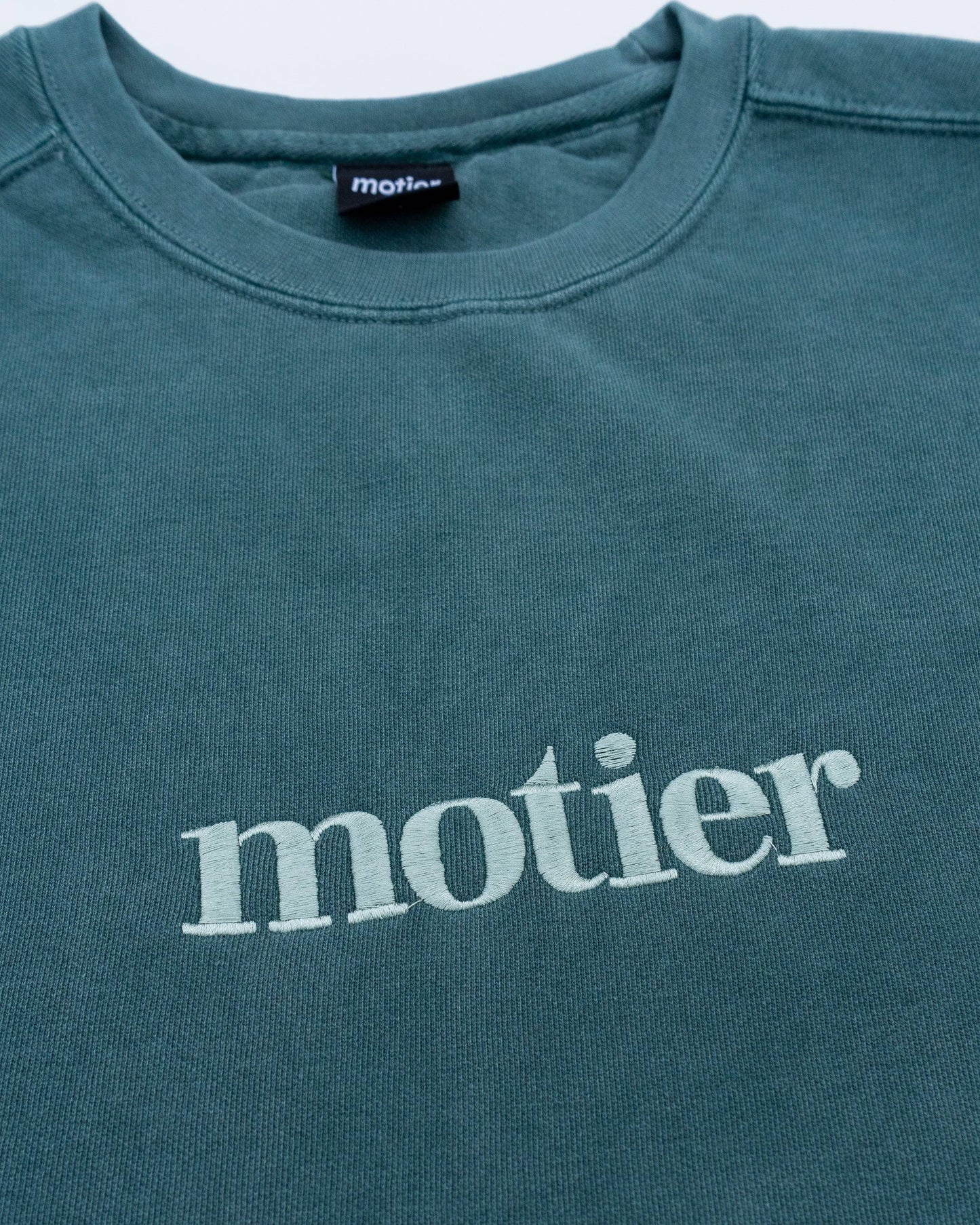 Alexandre Tonal Crewneck (Emerald Spruce)