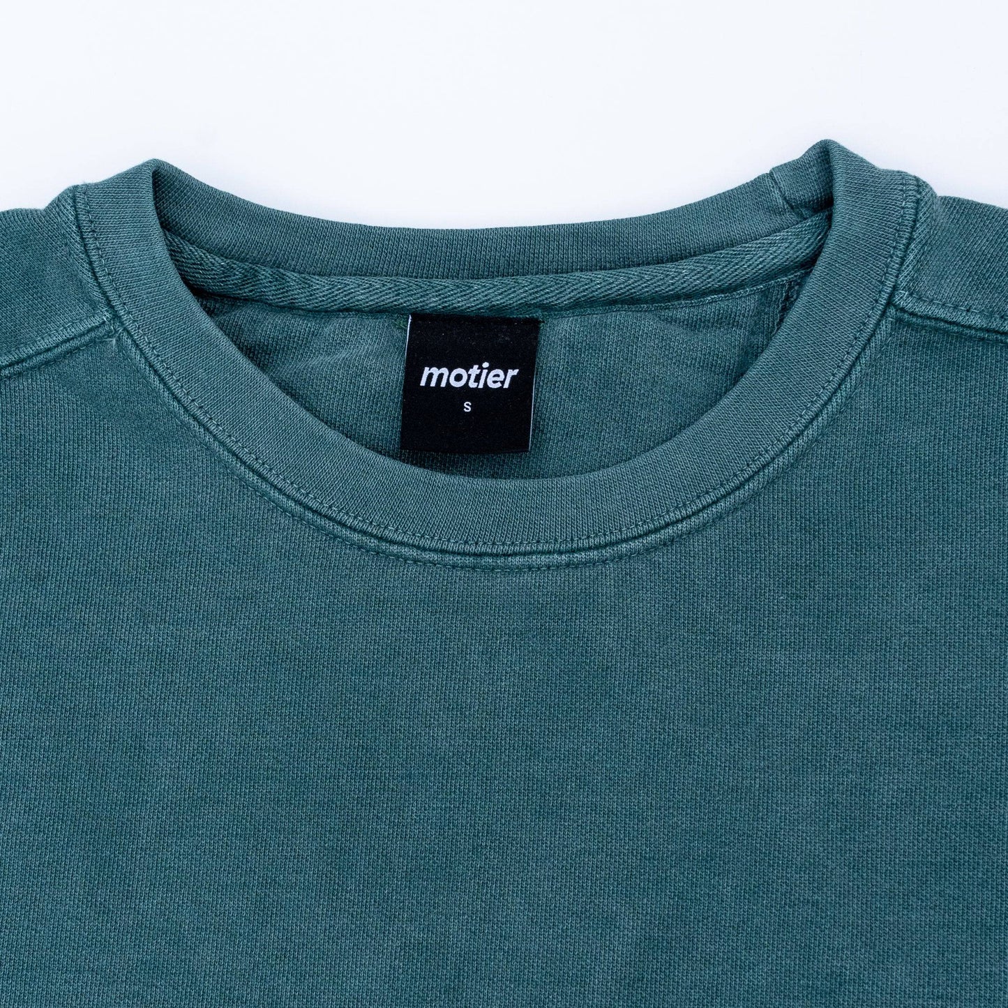 Alexandre Tonal Crewneck (Emerald Spruce)